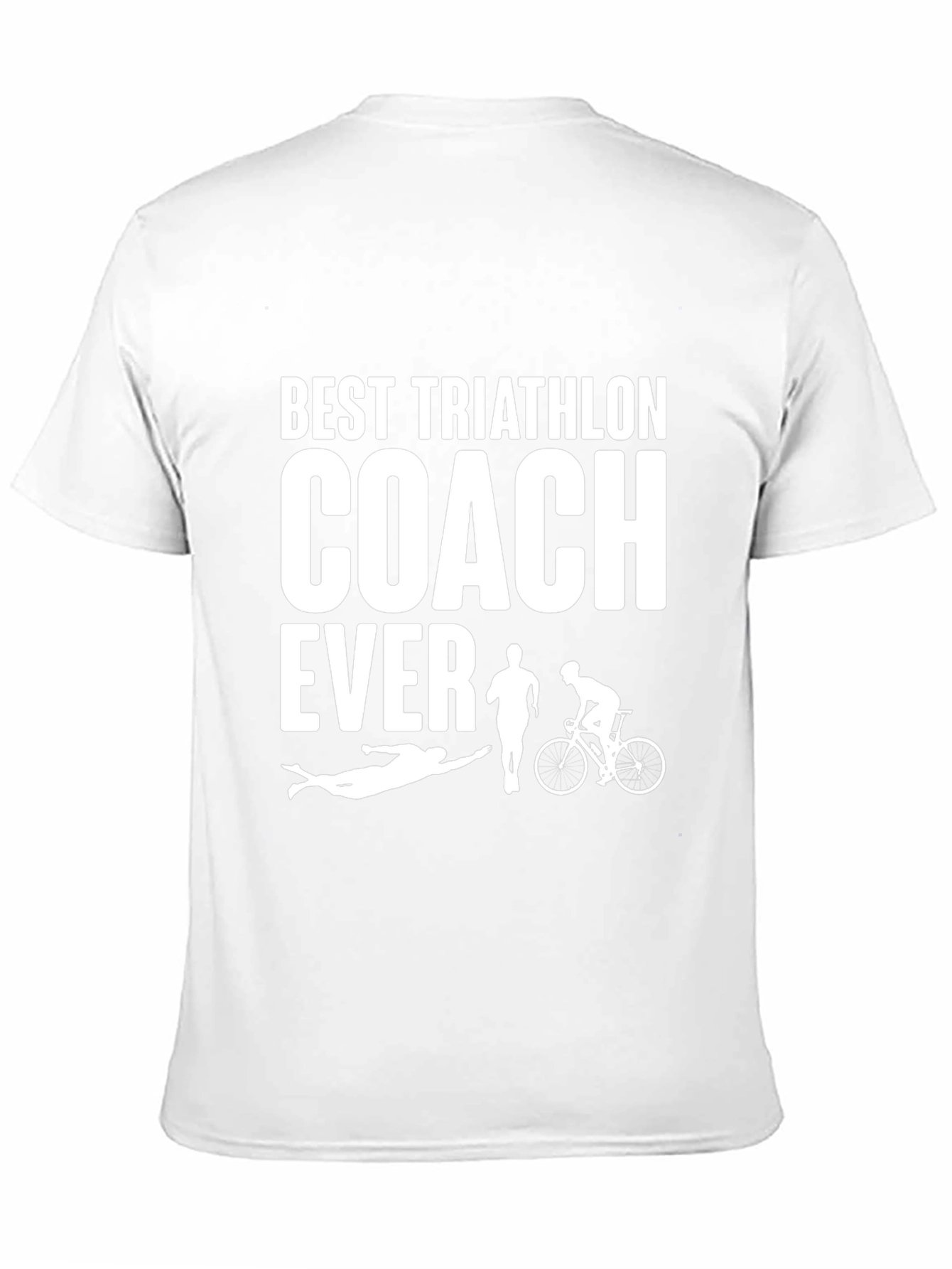 Best Triathlon Coach Ever T-Shirt - Triathlete Gift