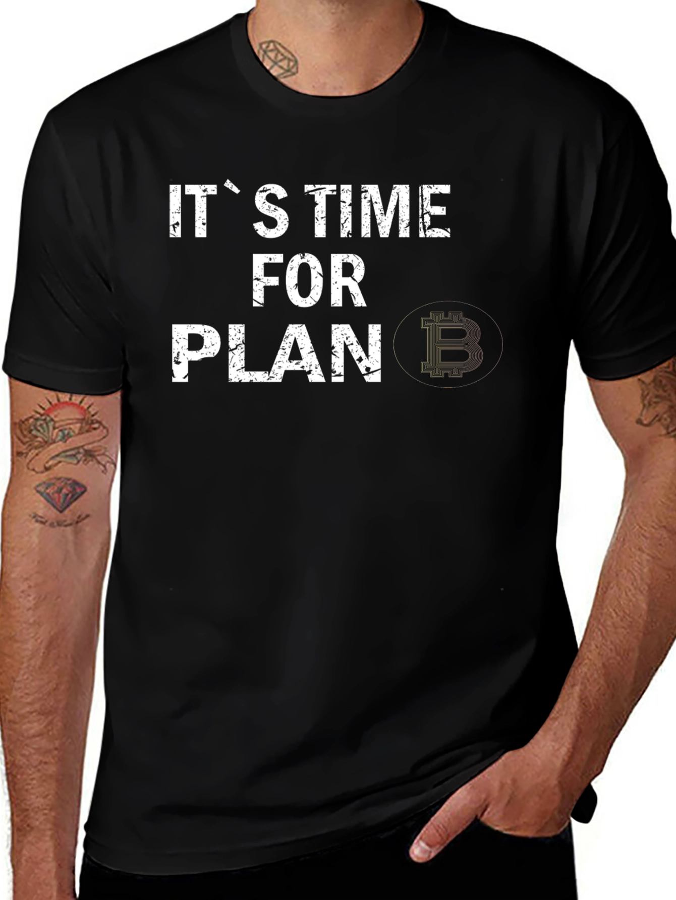 Its Time For Plan B Bitcoin T-Shirt