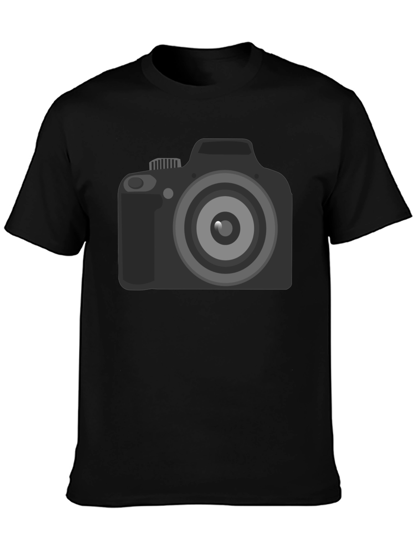 Camera Graphic Black T-Shirt