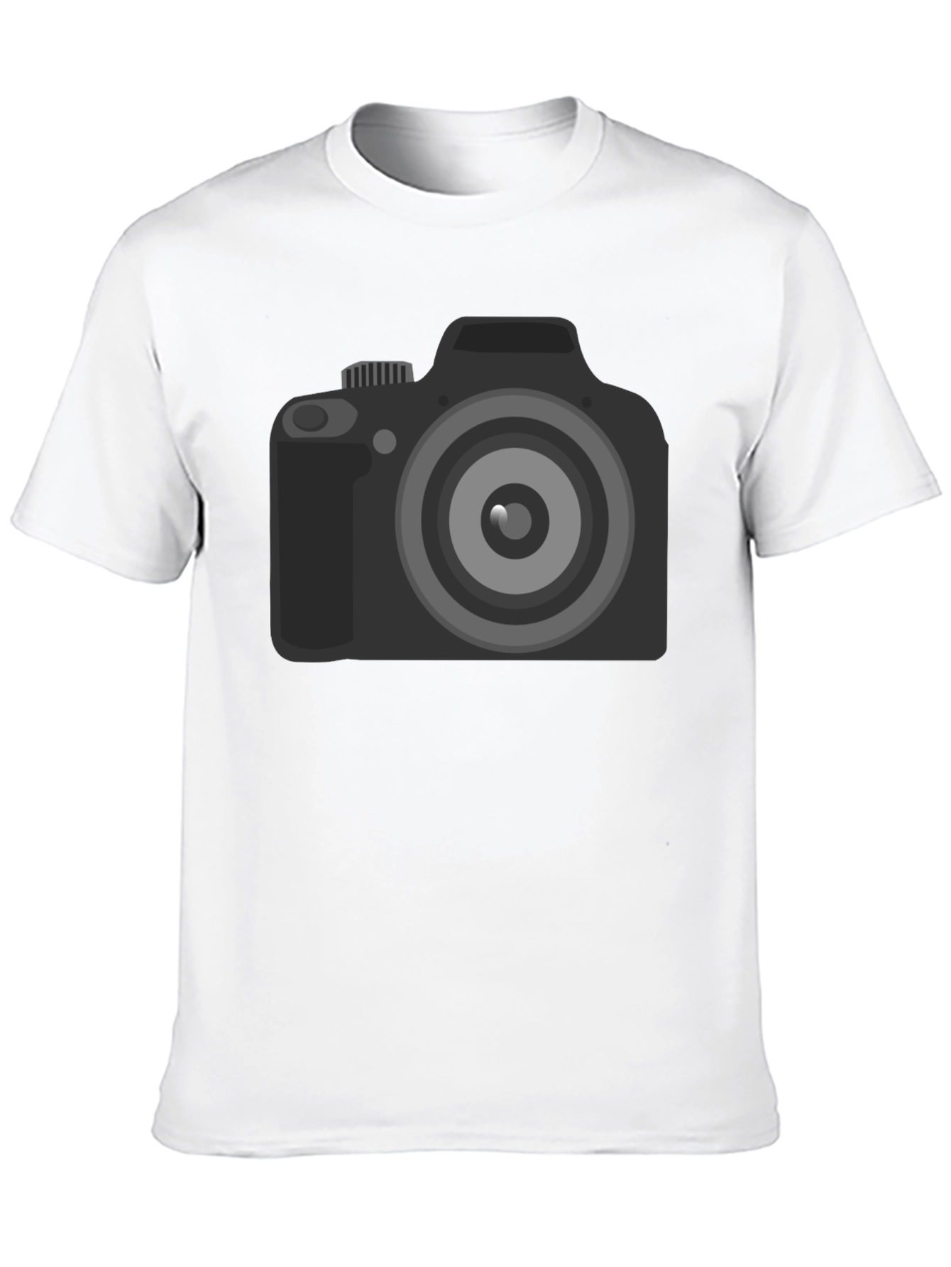 Camera Graphic Black T-Shirt