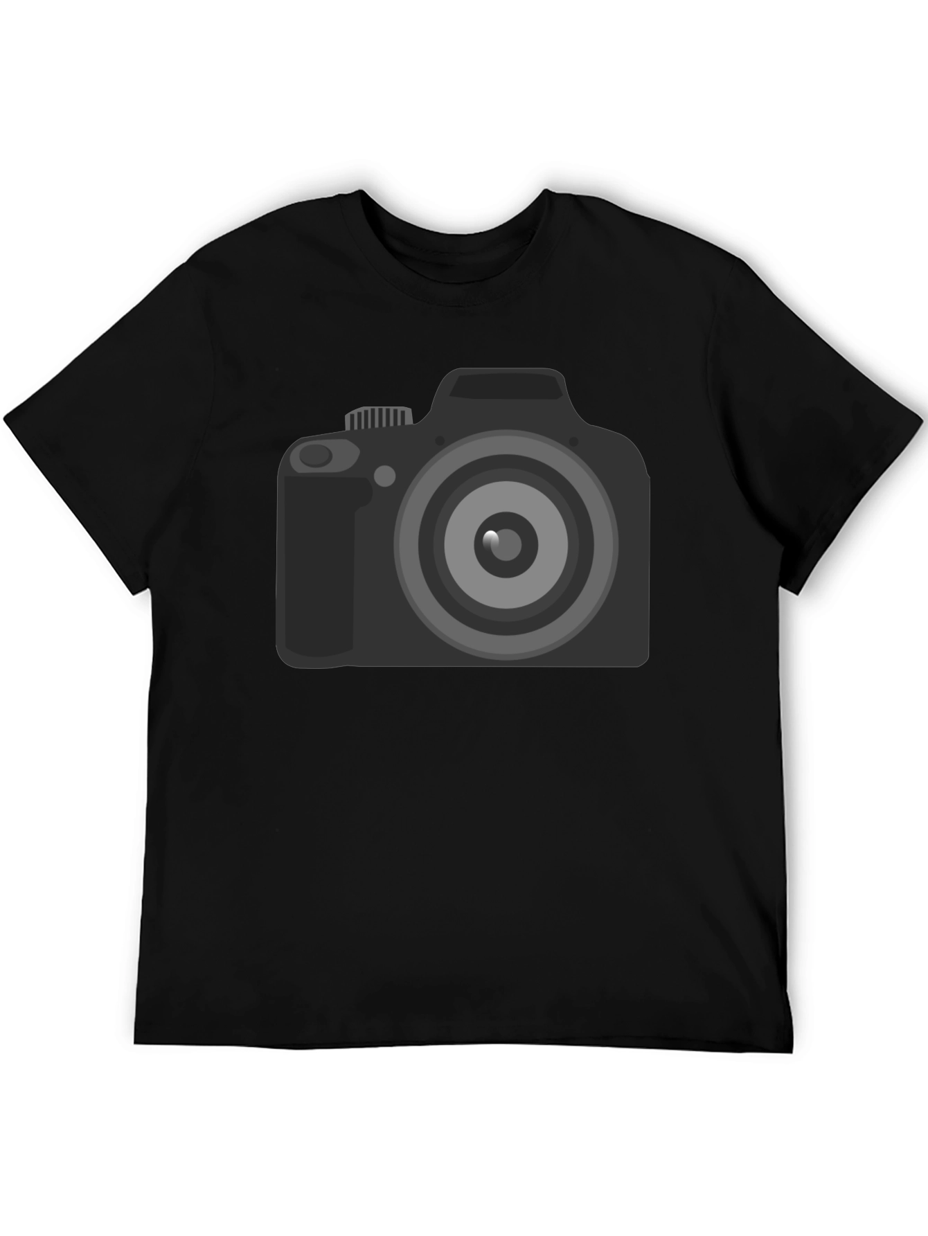 Camera Graphic Black T-Shirt