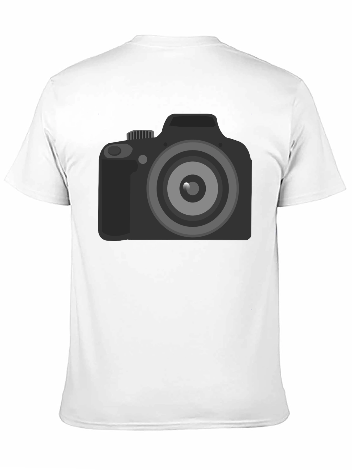 Camera Graphic Black T-Shirt