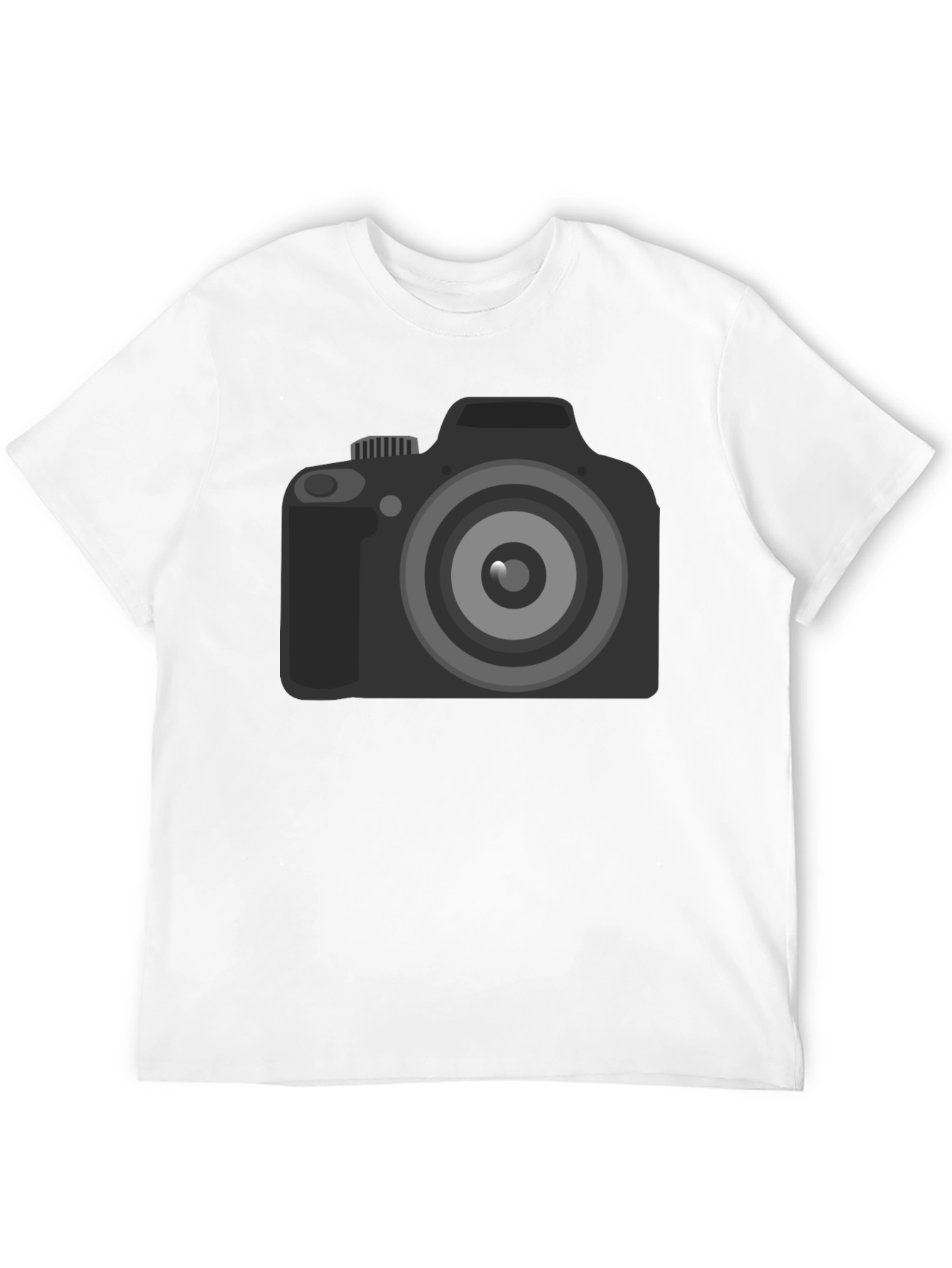 Camera Graphic Black T-Shirt