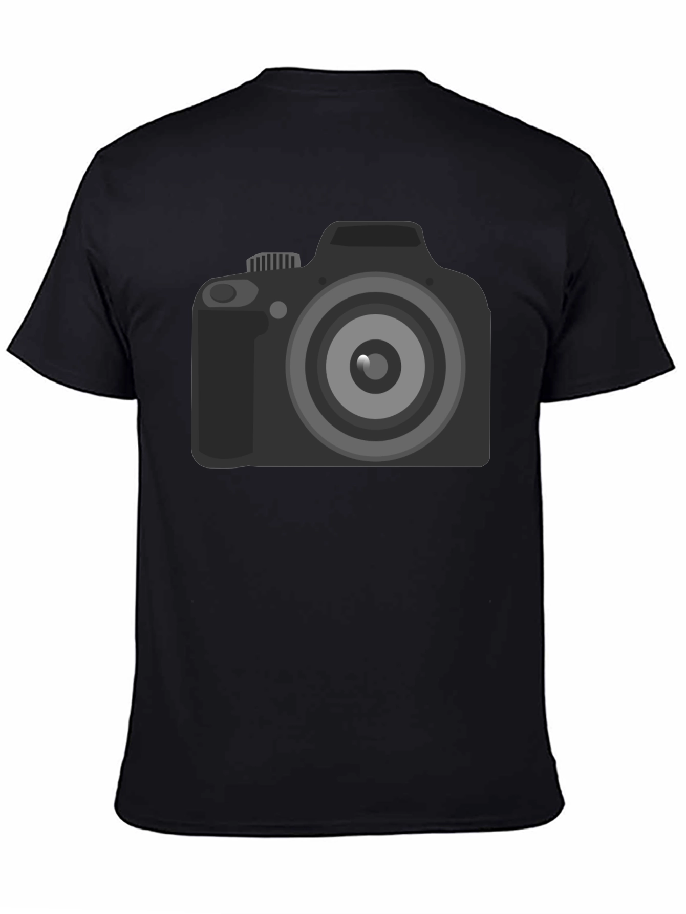 Camera Graphic Black T-Shirt