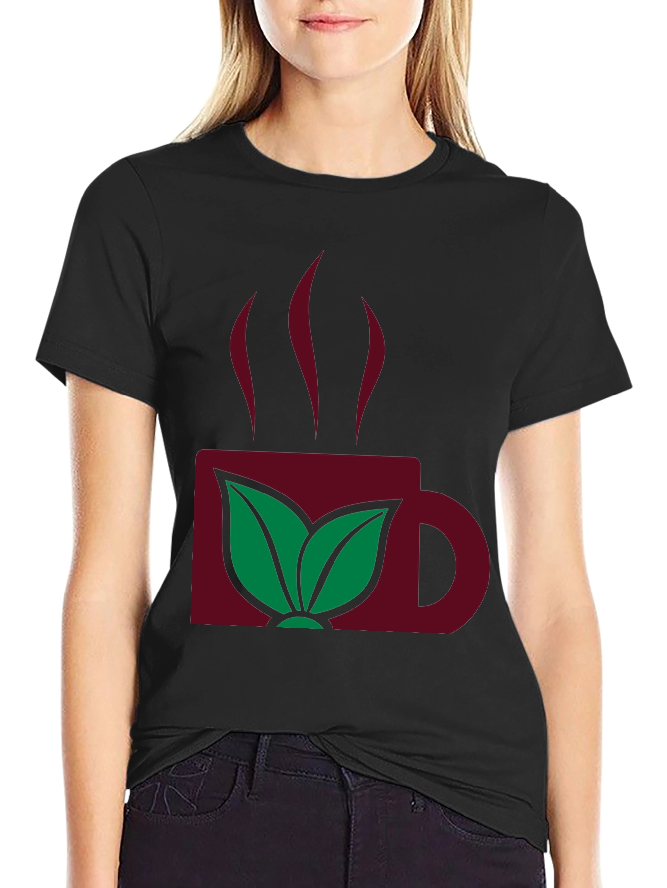 Stylish Black Tea Lover T-Shirt