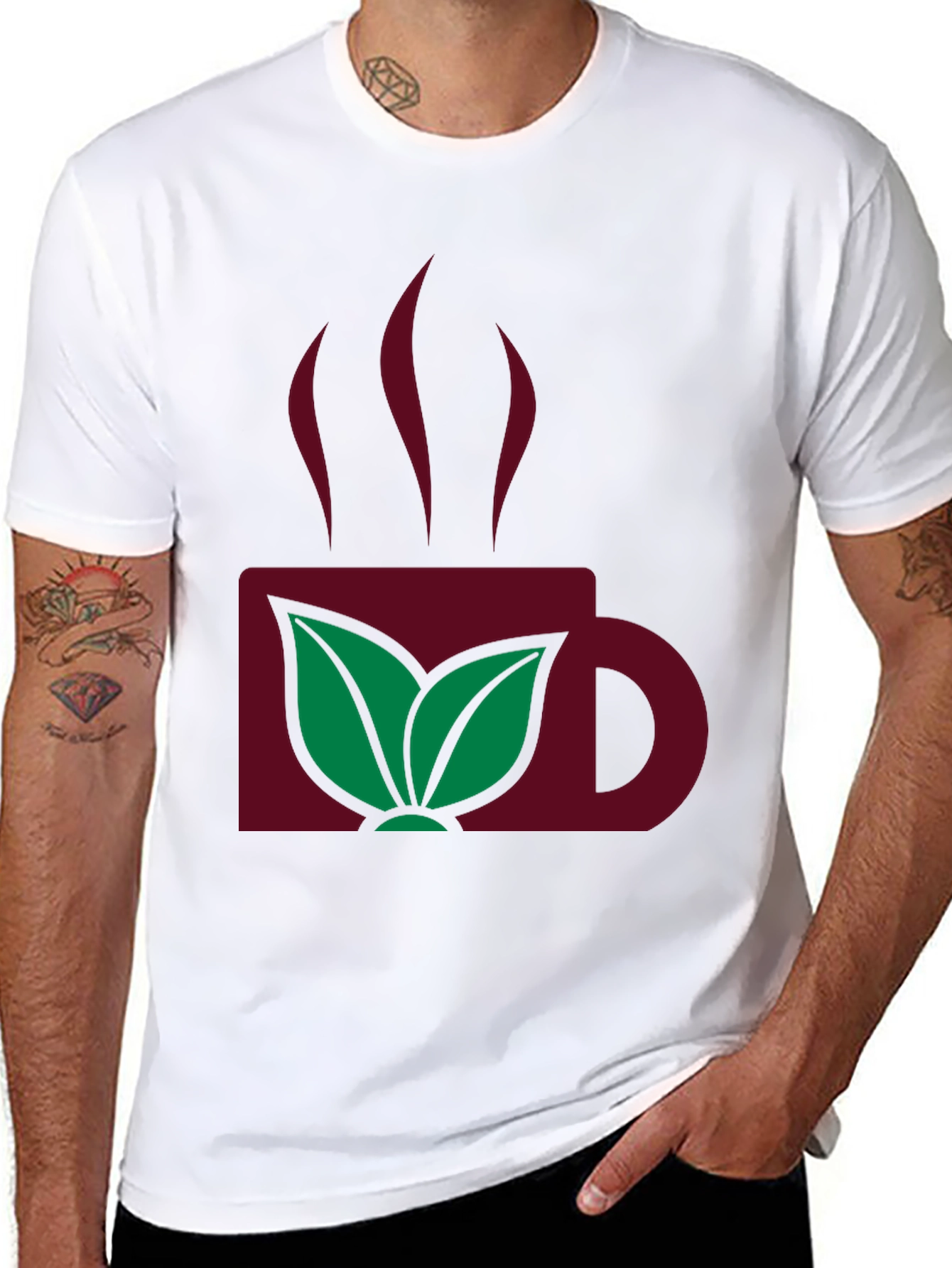 Stylish Black Tea Lover T-Shirt