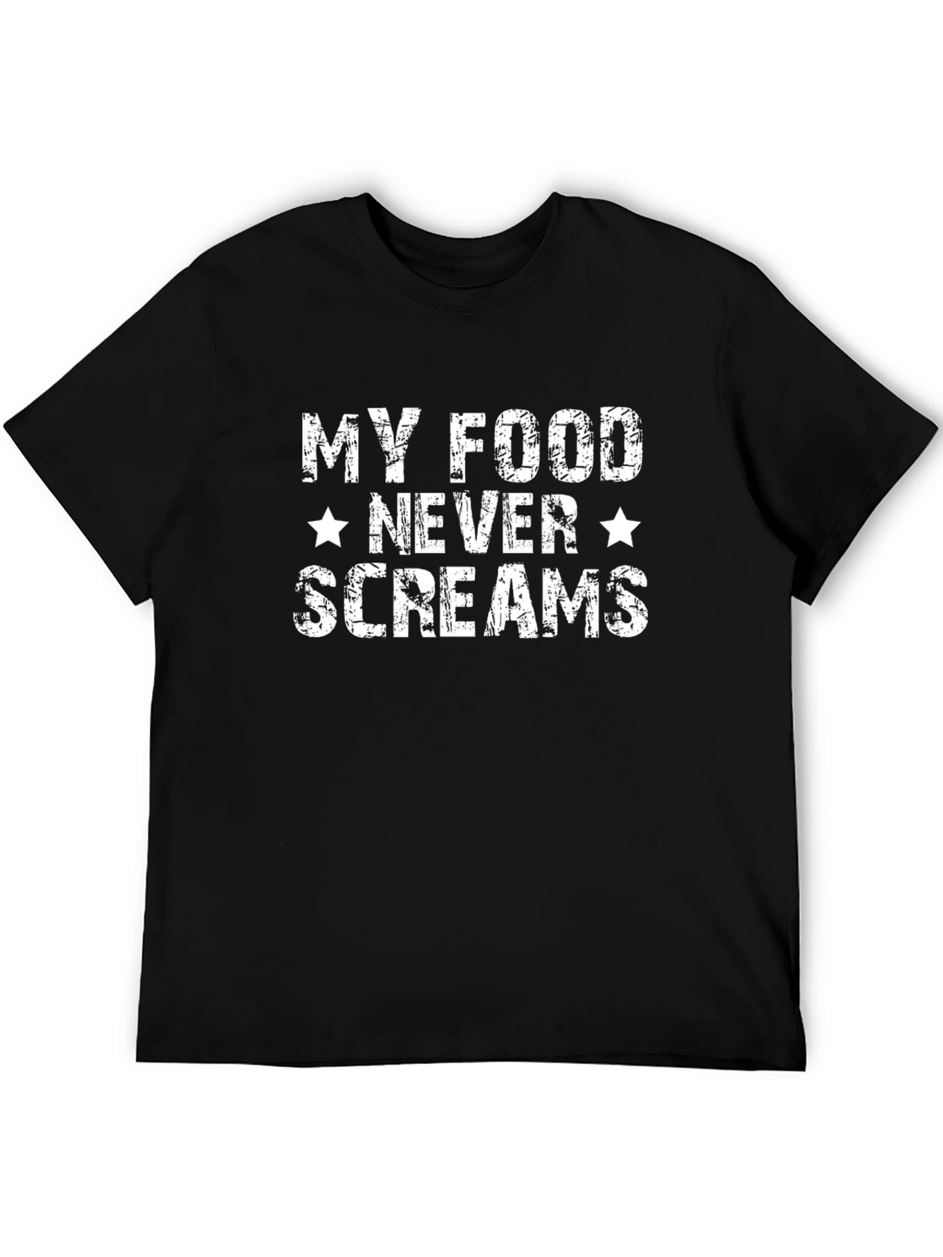My Food Never Screams Graphic T-Shirt