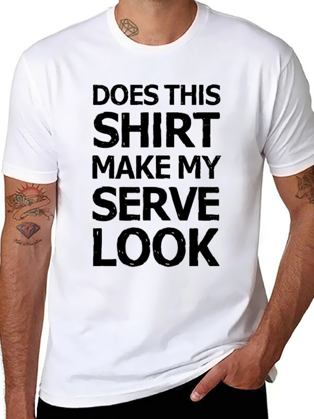Funny Tennis Serve T-Shirt