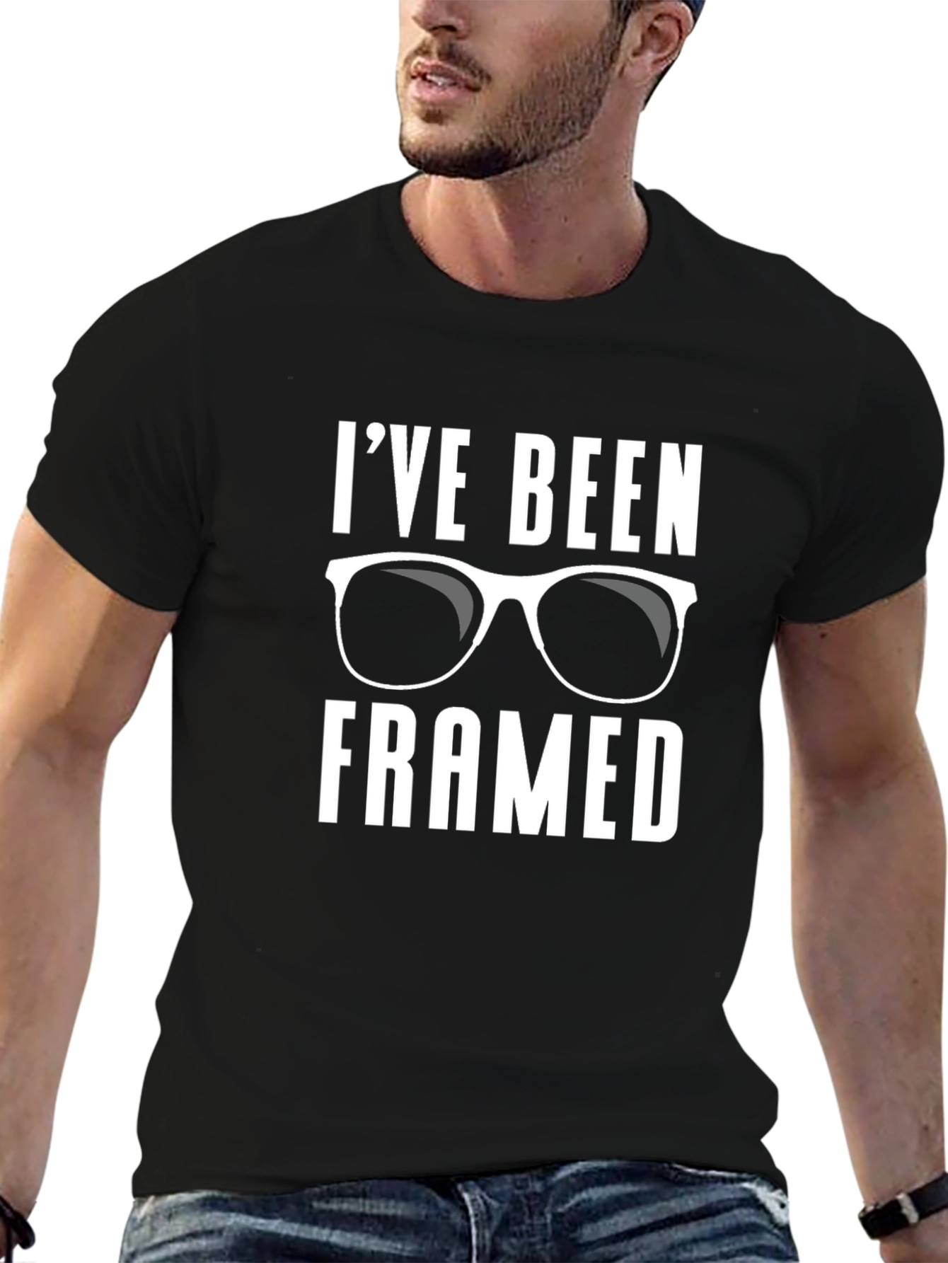 Ive Been Framed T-Shirt - Funny Glasses Tee