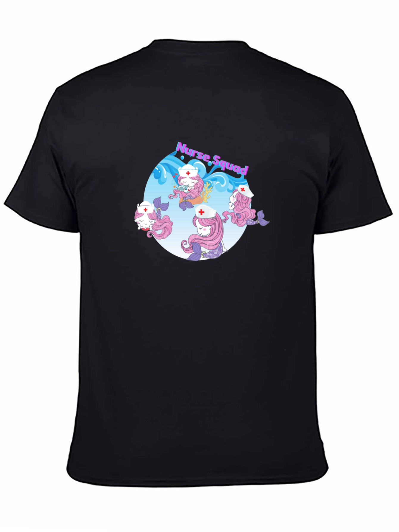 Nurse Squad Mermaid Graphic T-Shirt