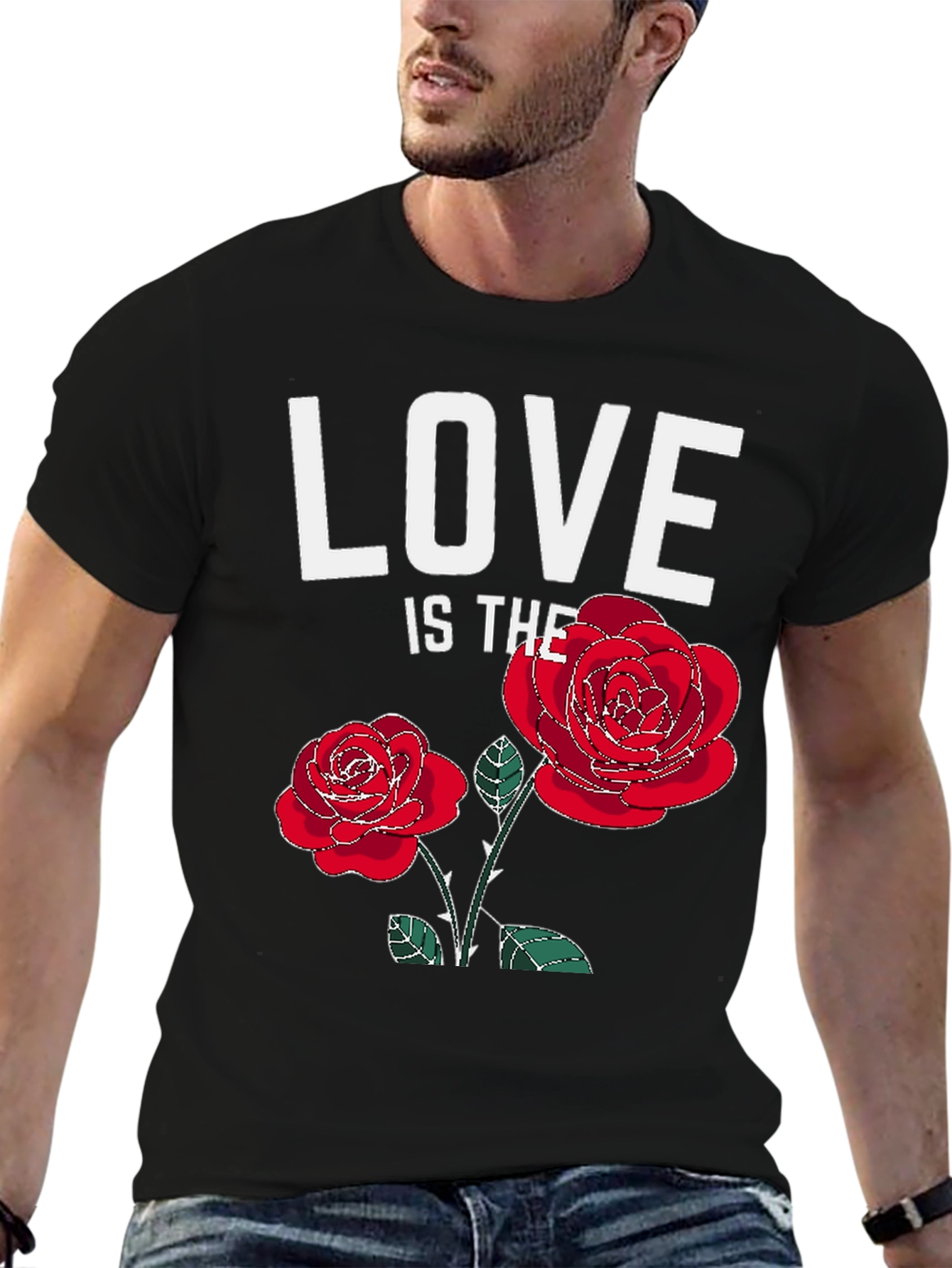 Love Roses Graphic Tee