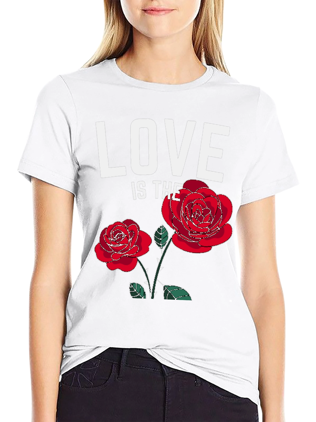 Love Roses Graphic Tee