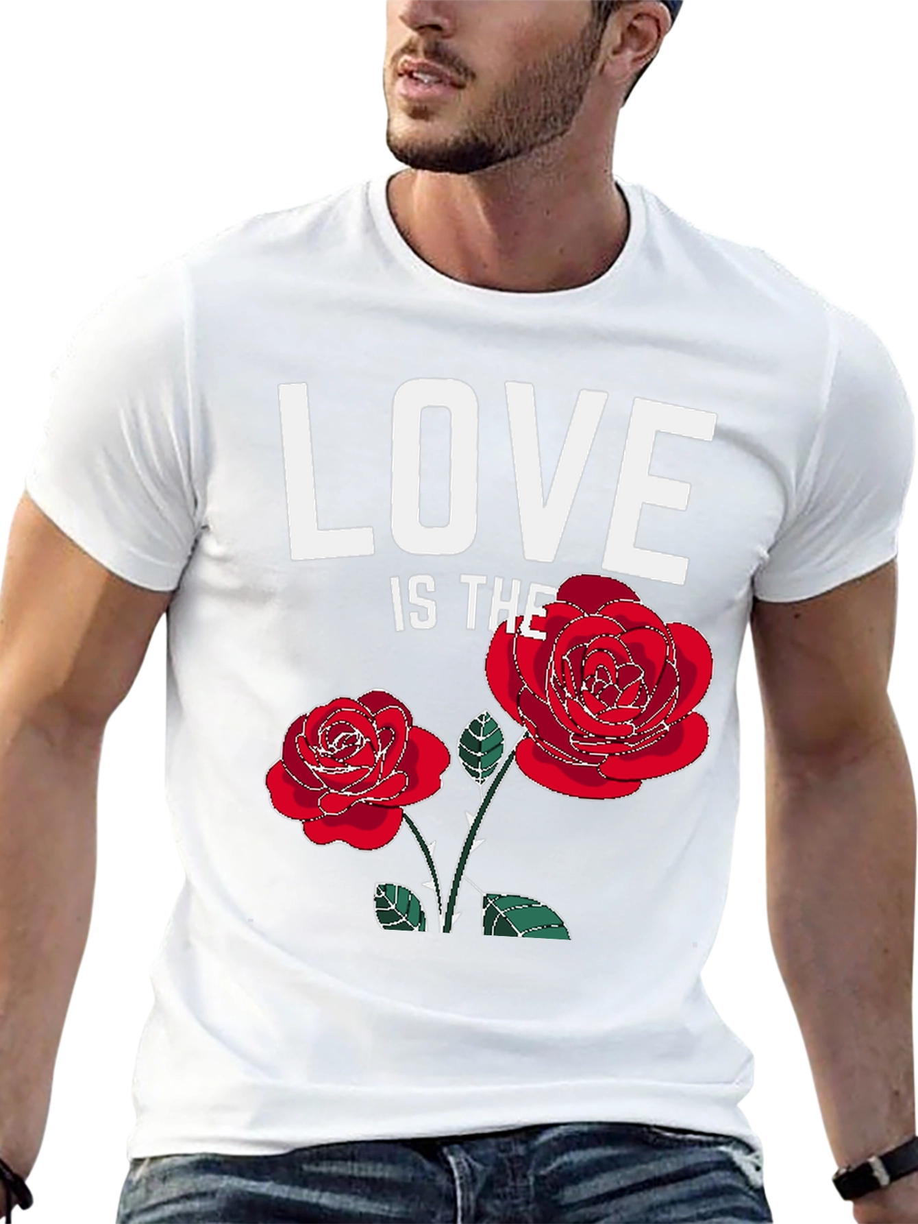 Love Roses Graphic Tee