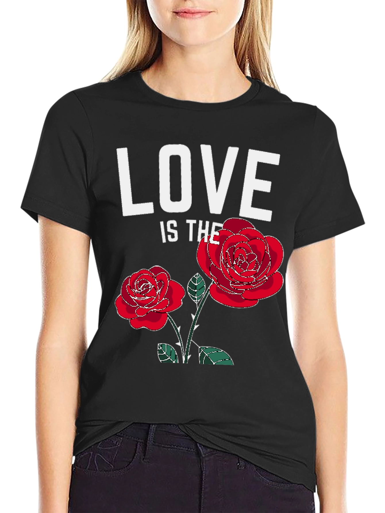 Love Roses Graphic Tee