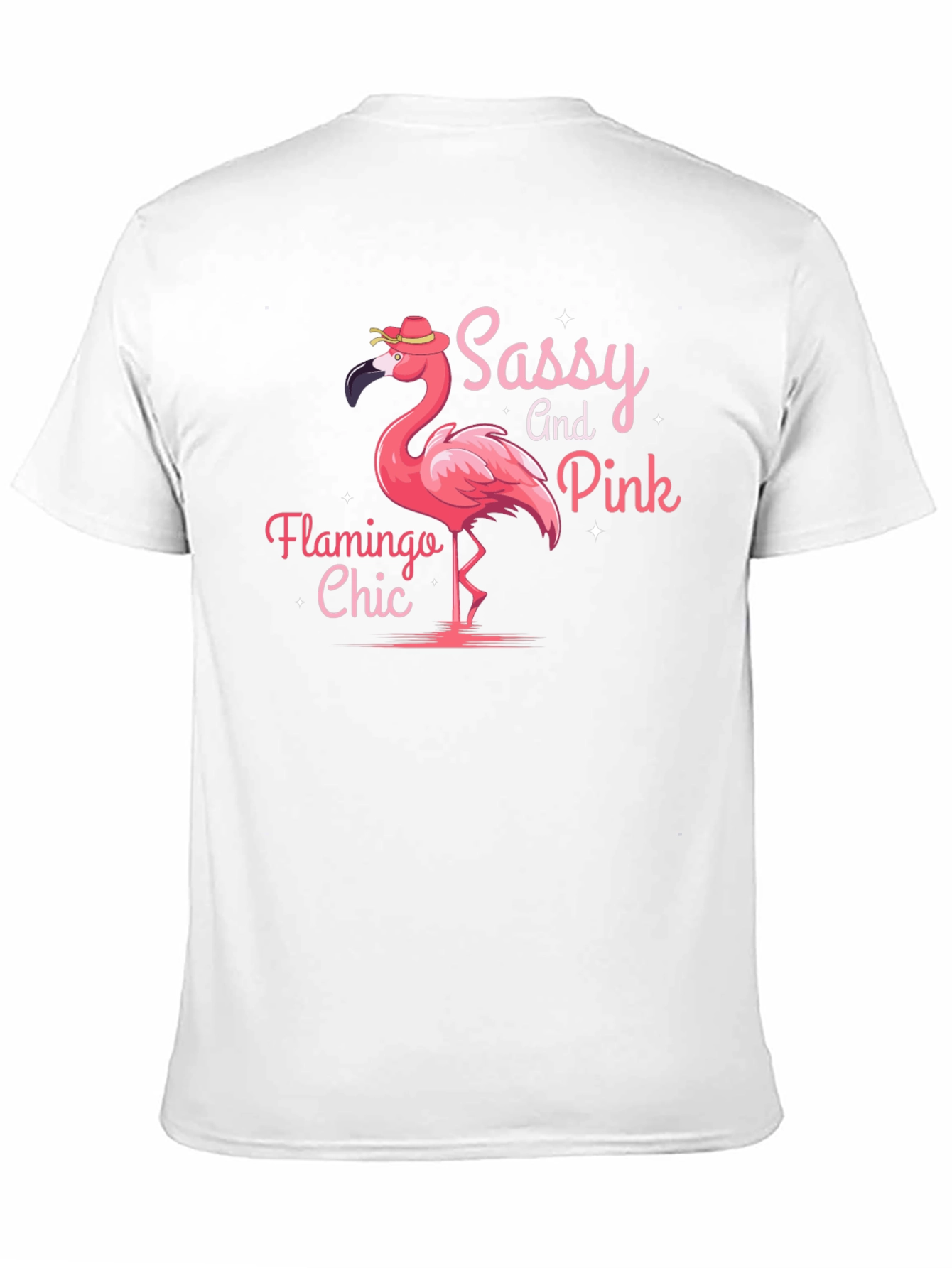 Sassy and Pink Flamingo Chic T-Shirt