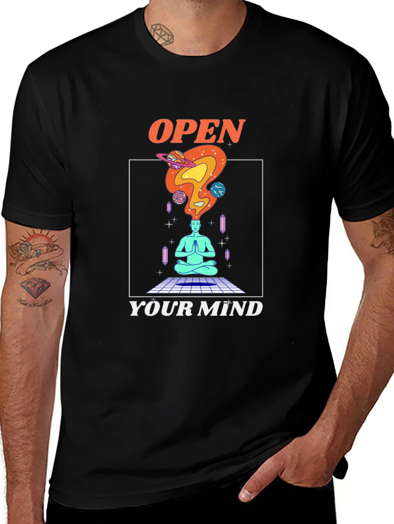 Open Your Mind Graphic Tee