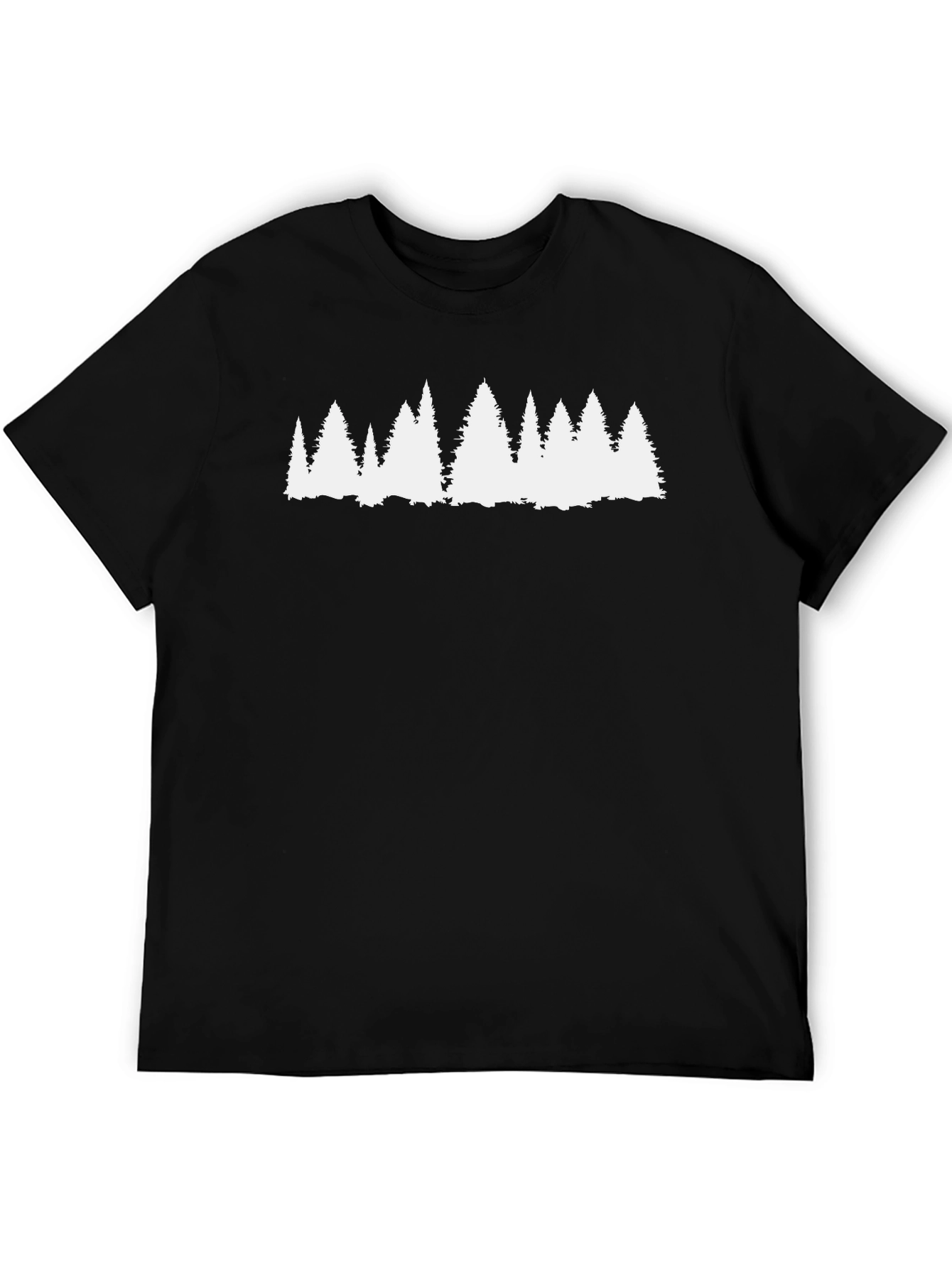 Nature Inspired Black T-Shirt