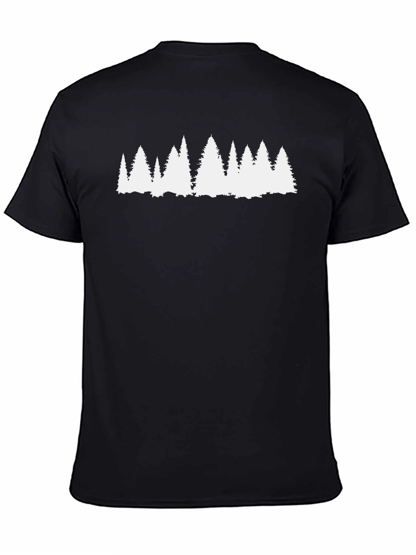 Nature Inspired Black T-Shirt