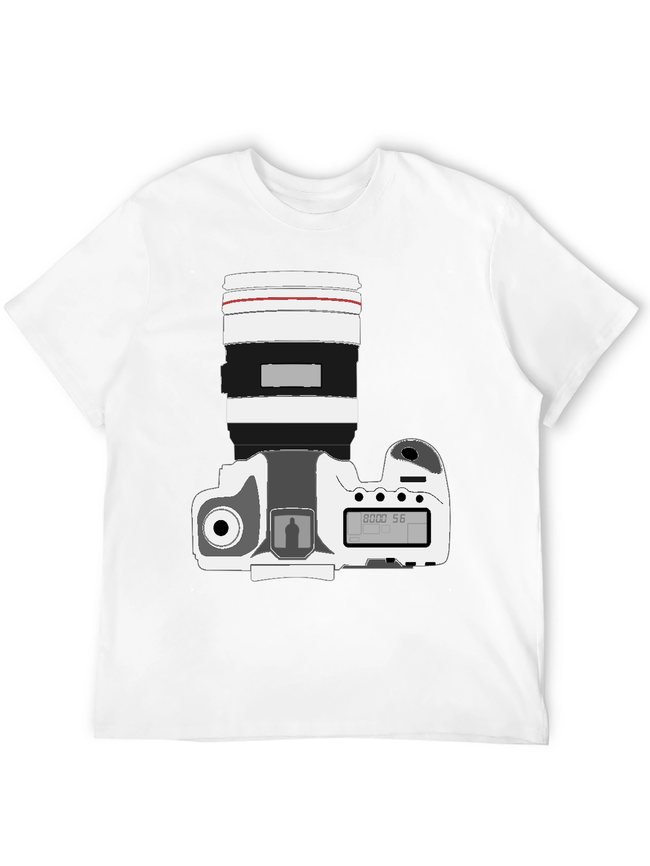 Photographers DSLR Camera Graphic Tee