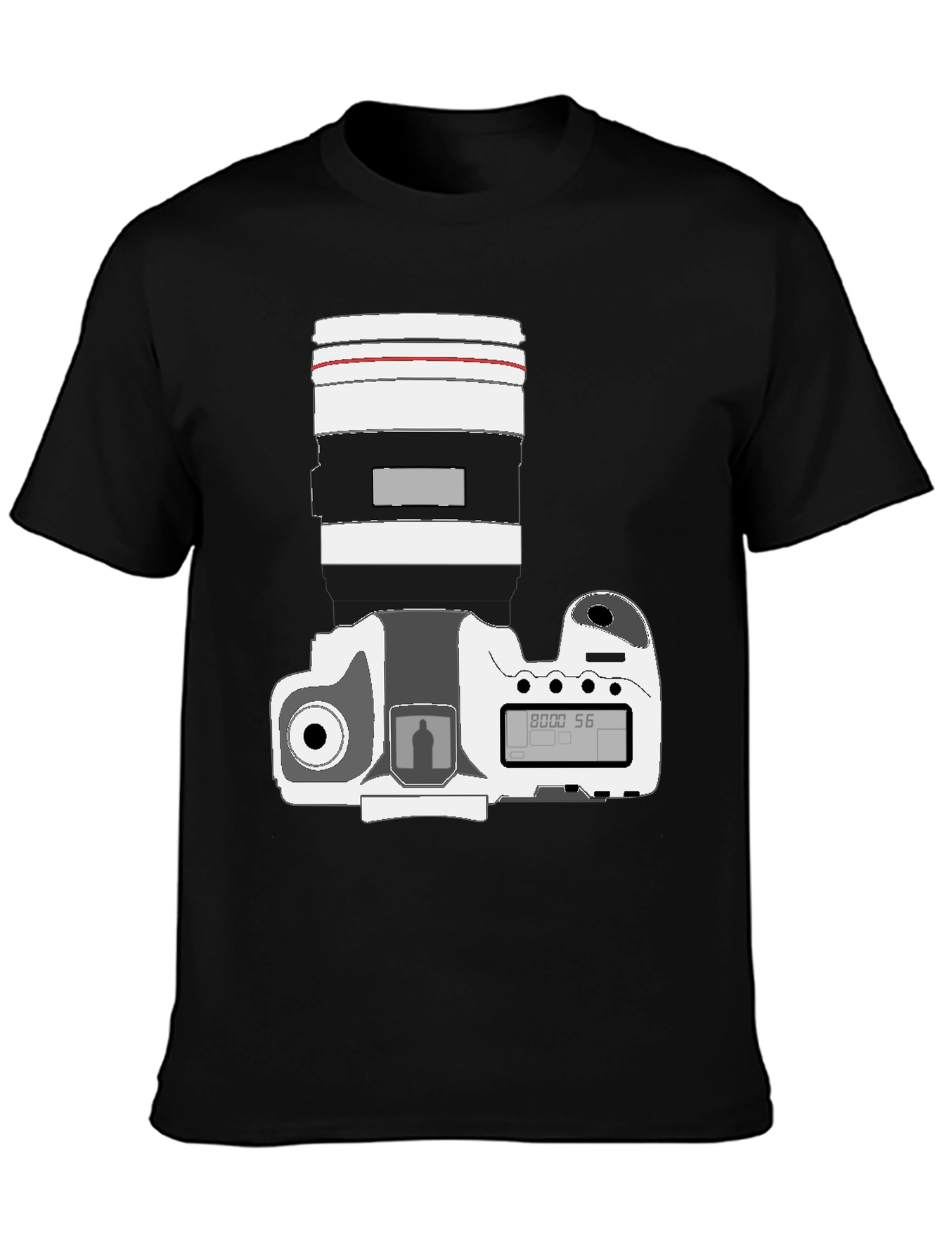 Photographers DSLR Camera Graphic Tee