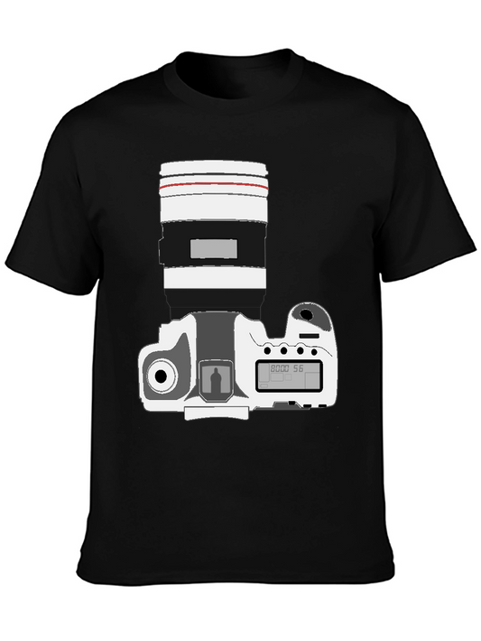 Photographers DSLR Camera Graphic Tee