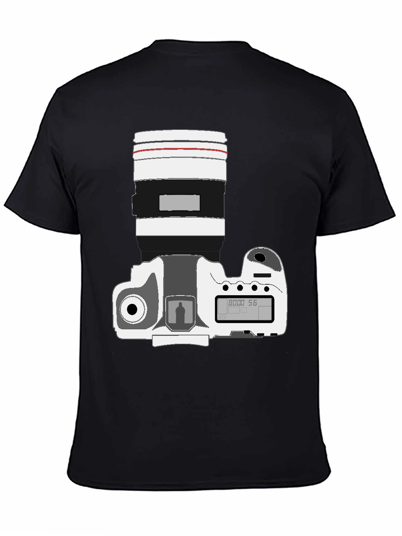 Photographers DSLR Camera Graphic Tee