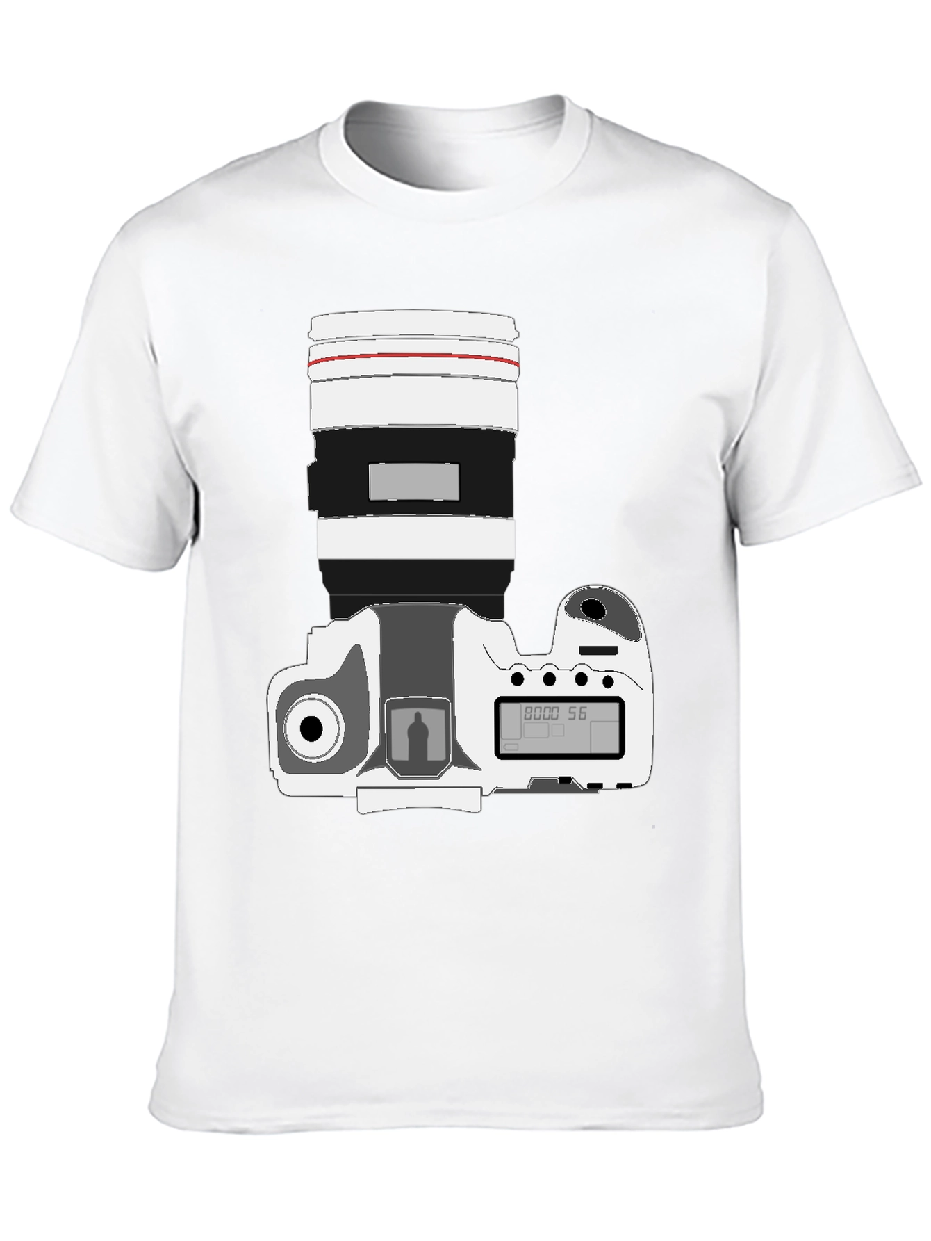 Photographers DSLR Camera Graphic Tee