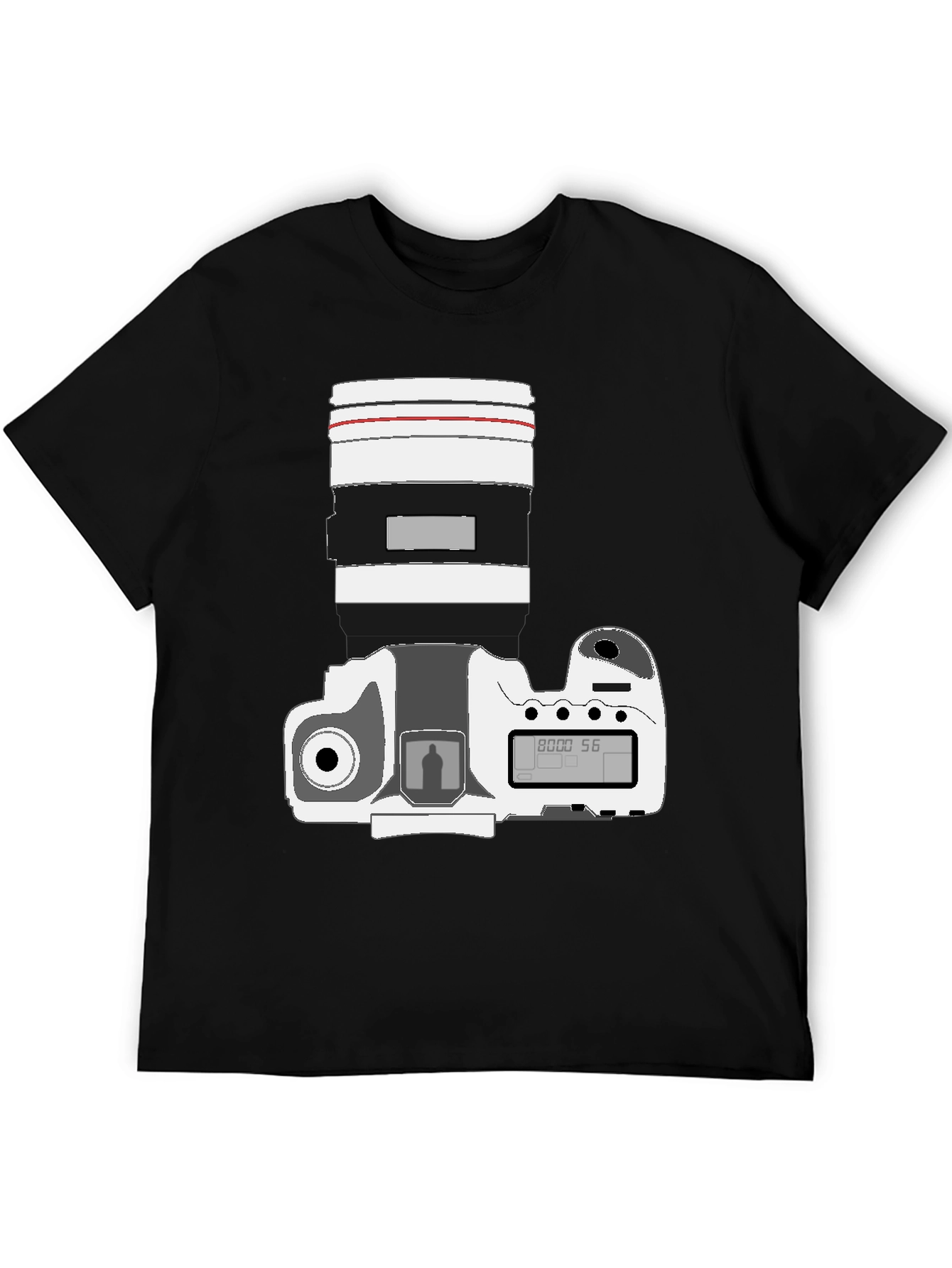 Photographers DSLR Camera Graphic Tee