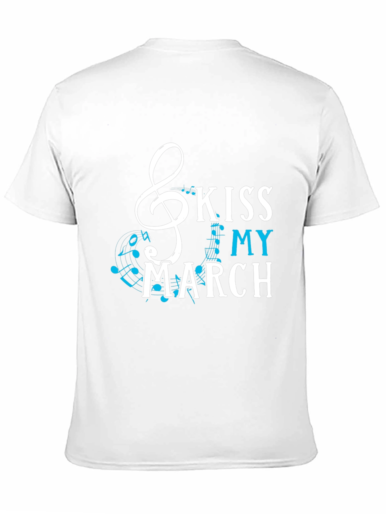 Kiss My March Music T-Shirt - Black