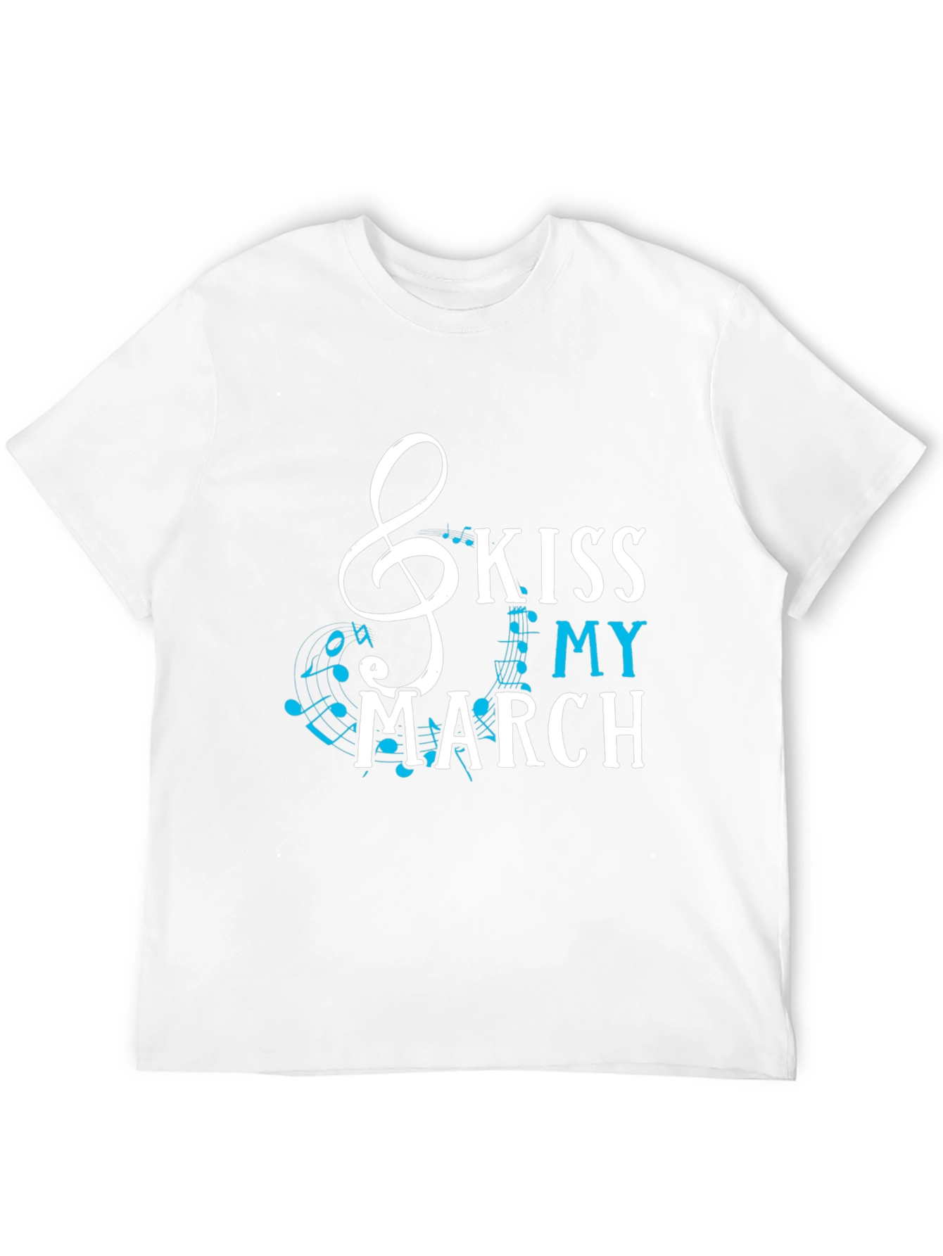 Kiss My March Music T-Shirt - Black