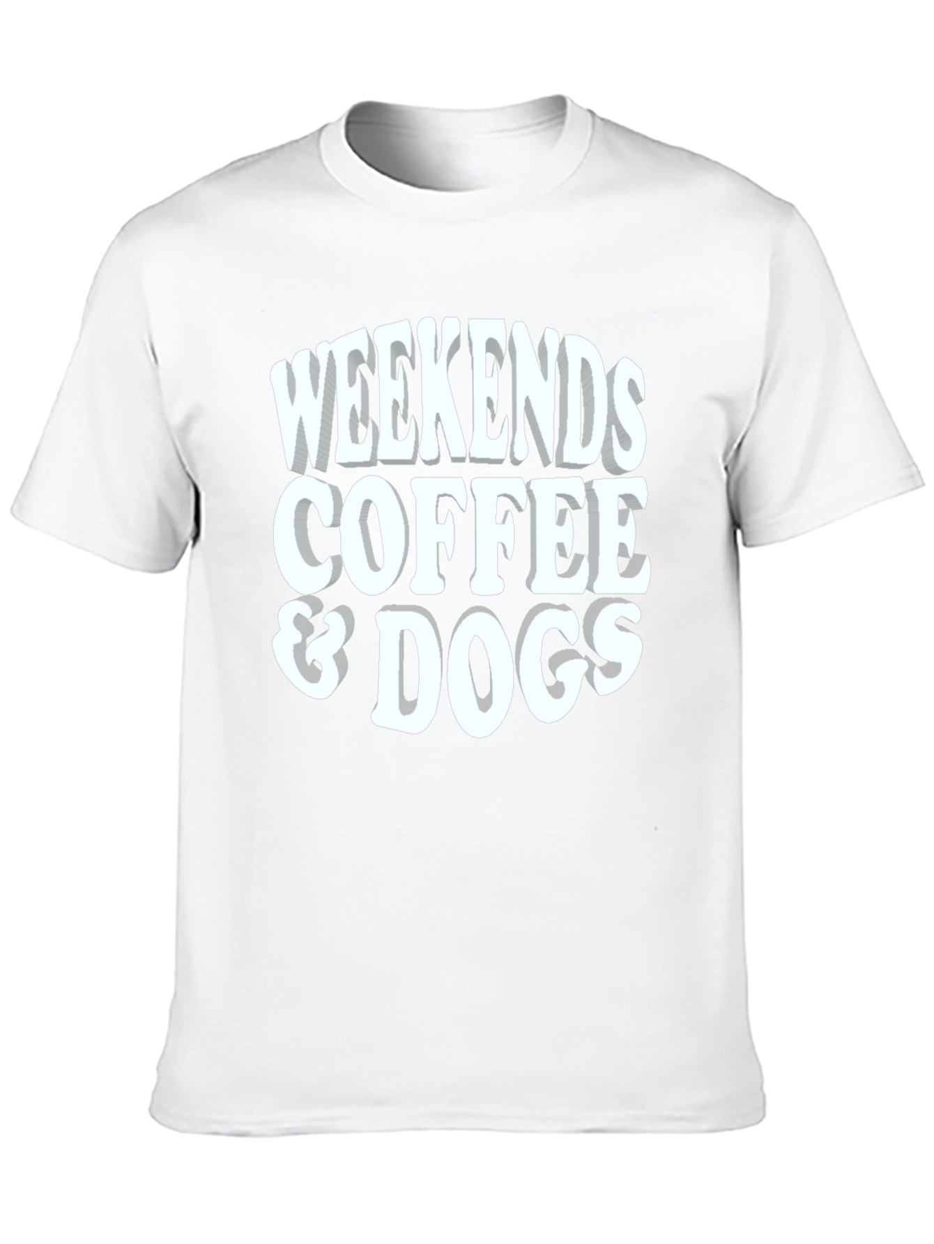 Weekends Coffee & Dogs T-Shirt - Relaxed Fit