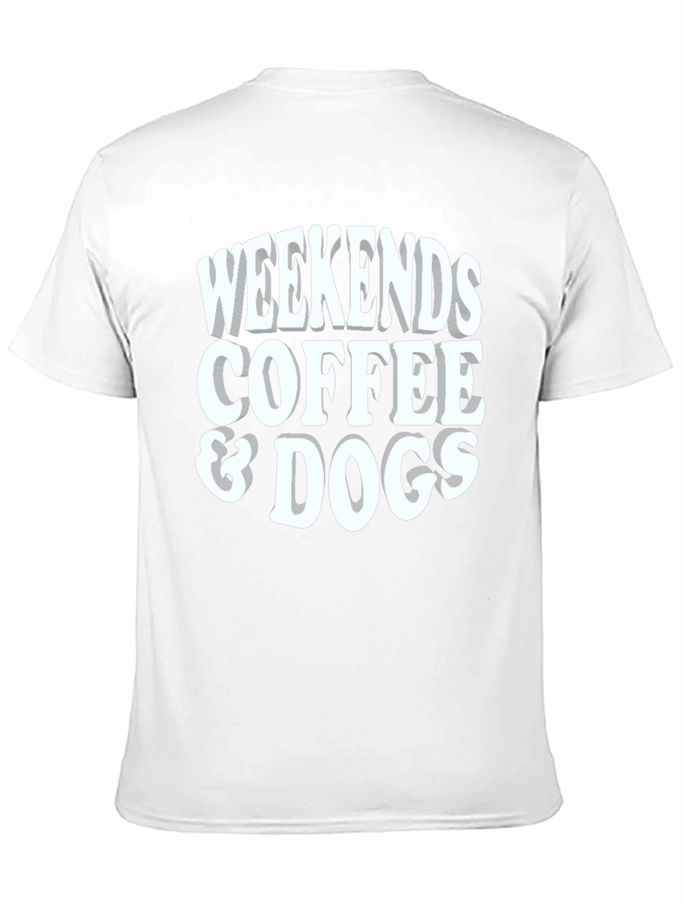 Weekends Coffee & Dogs T-Shirt - Relaxed Fit