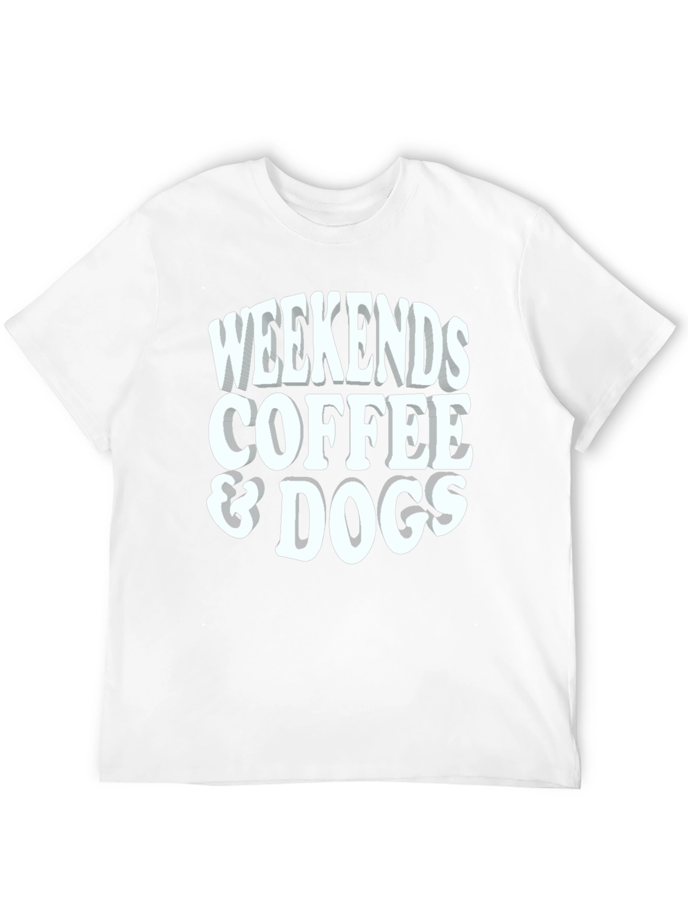 Weekends Coffee & Dogs T-Shirt - Relaxed Fit