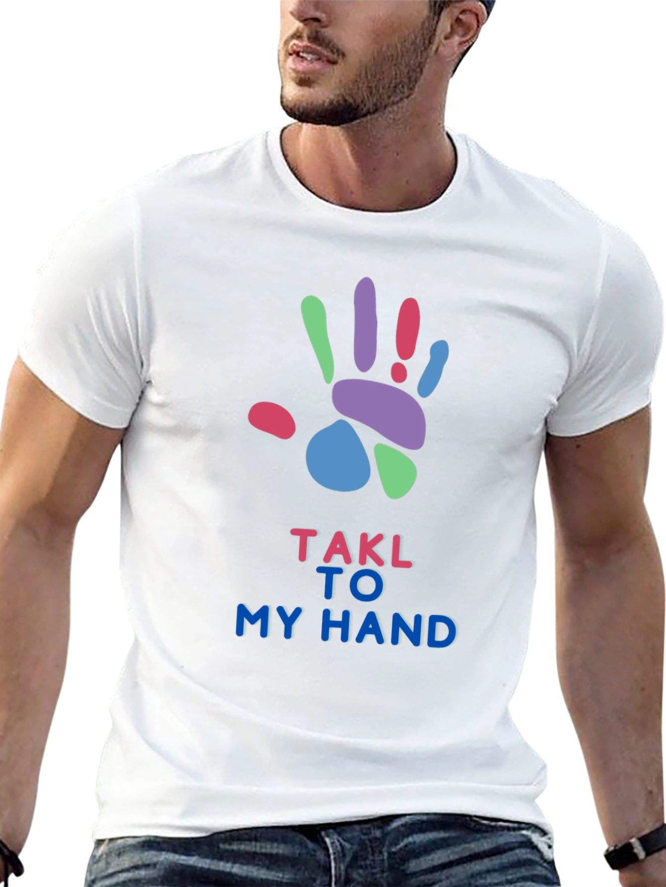Talk to My Hand Graphic T-Shirt