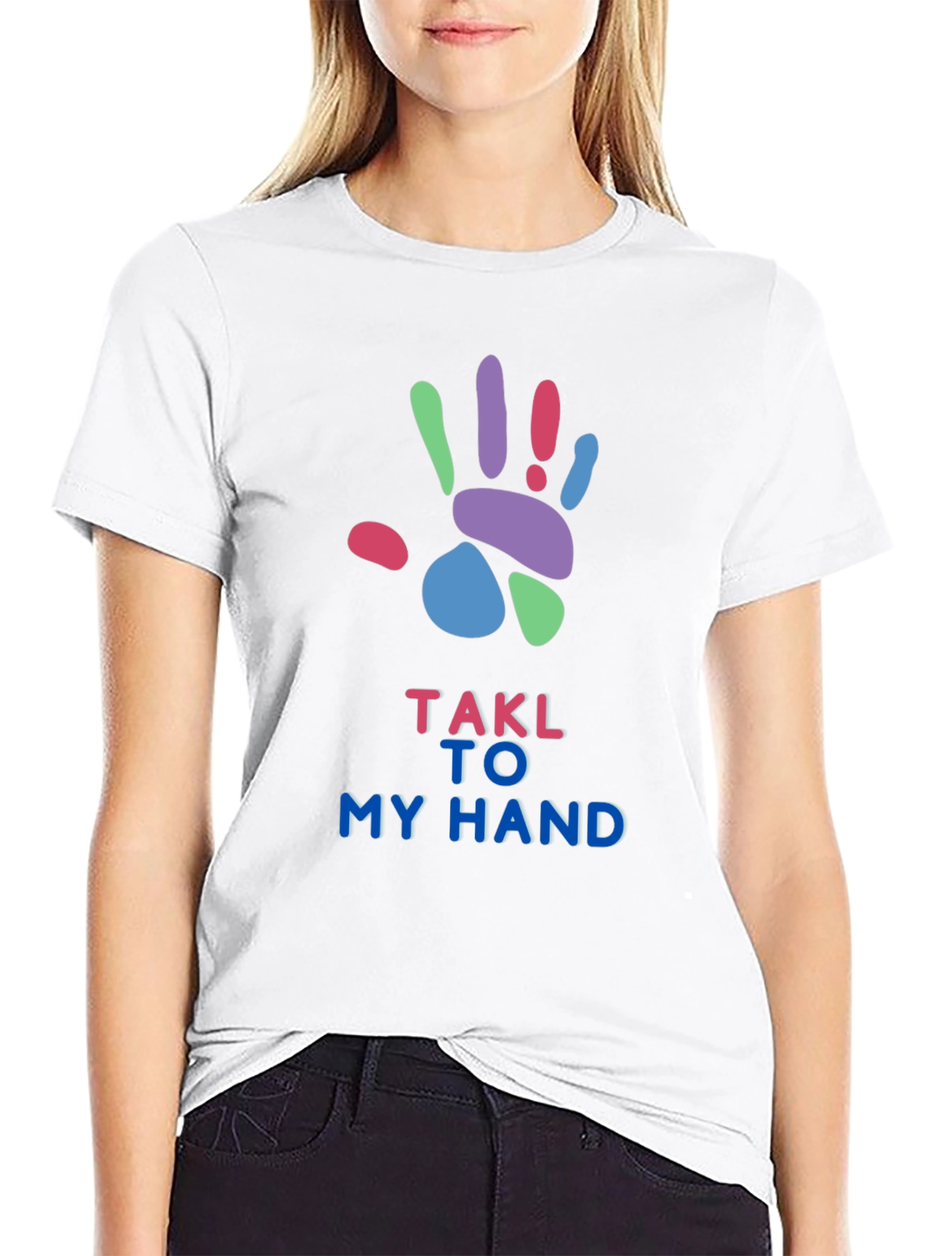 Talk to My Hand Graphic T-Shirt