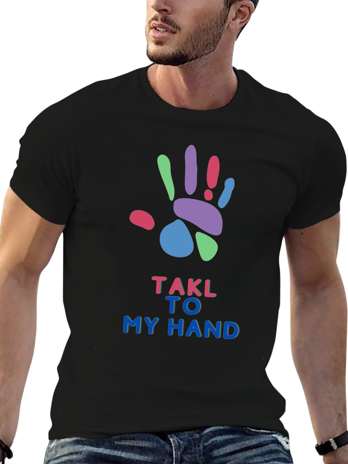 Talk to My Hand Graphic T-Shirt