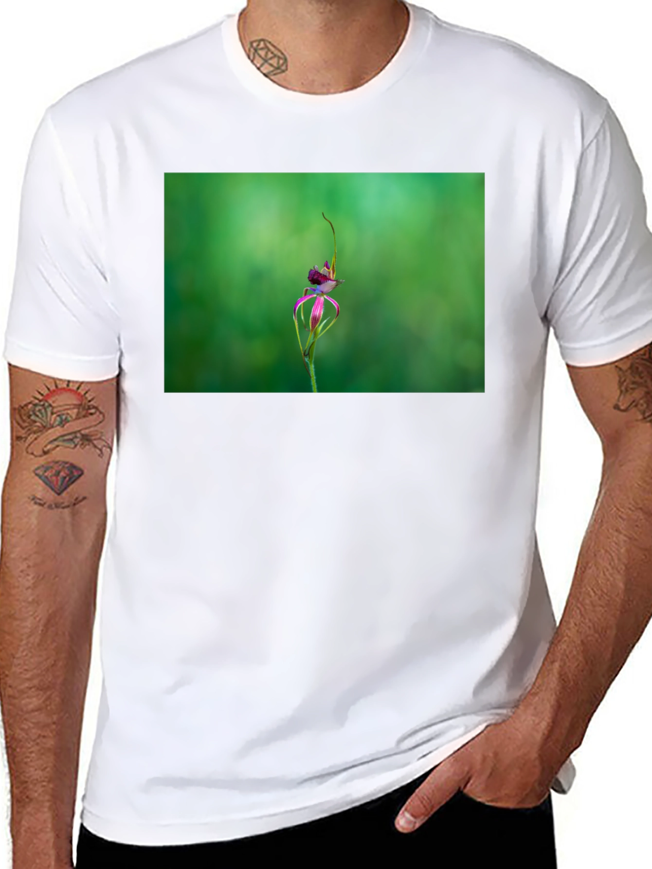Floral T-Shirt - Nature Inspired Design