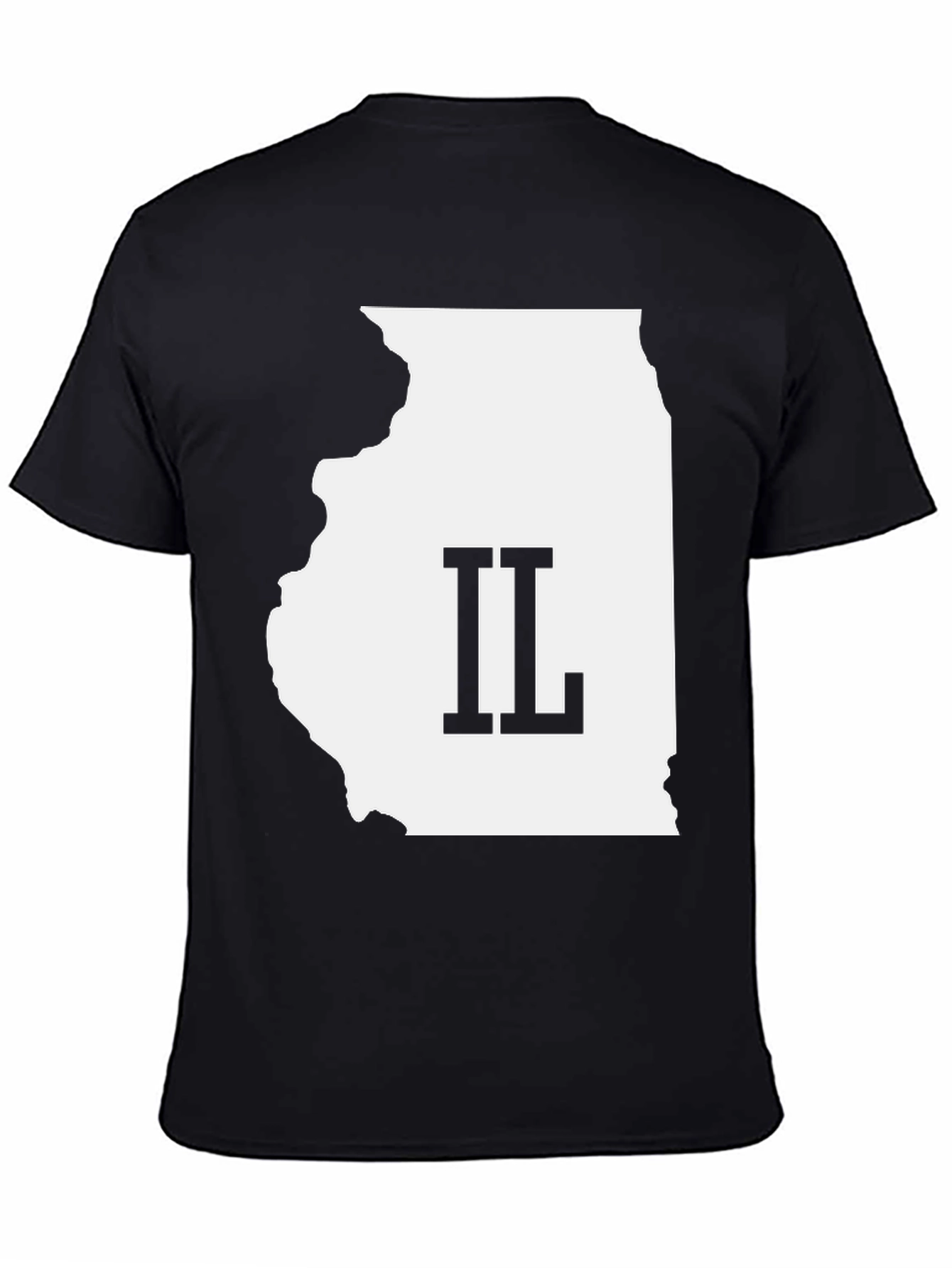 Illinois IL State Pride T-Shirt - Black