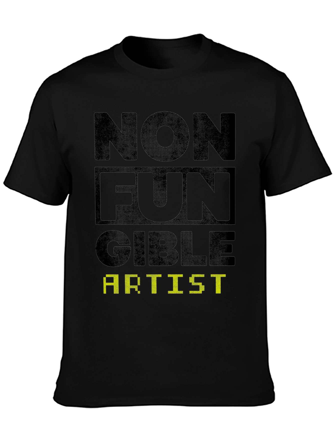 Non Fungible Artist Black T-Shirt