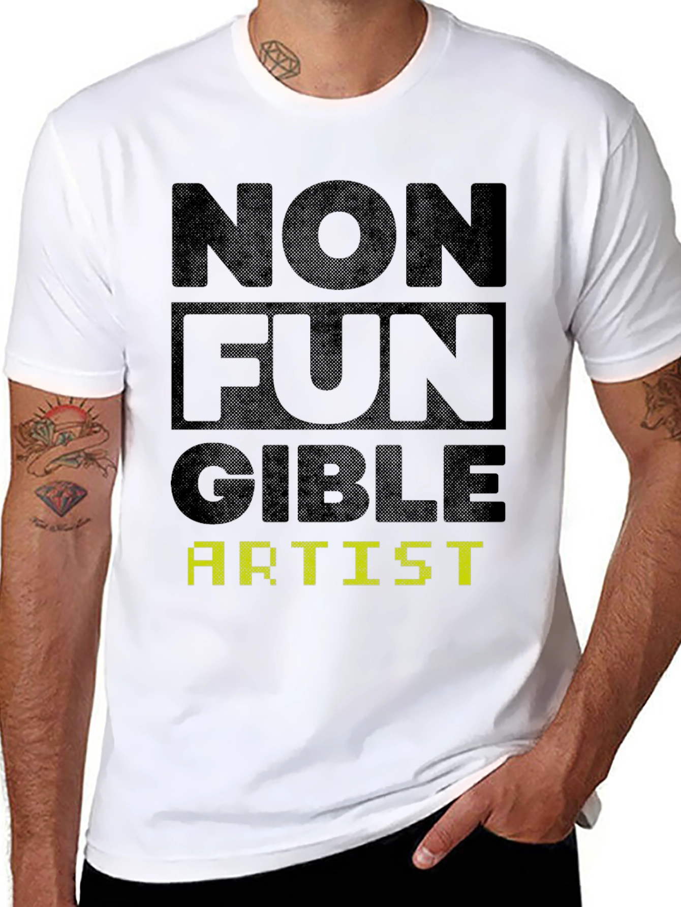 Non Fungible Artist Black T-Shirt