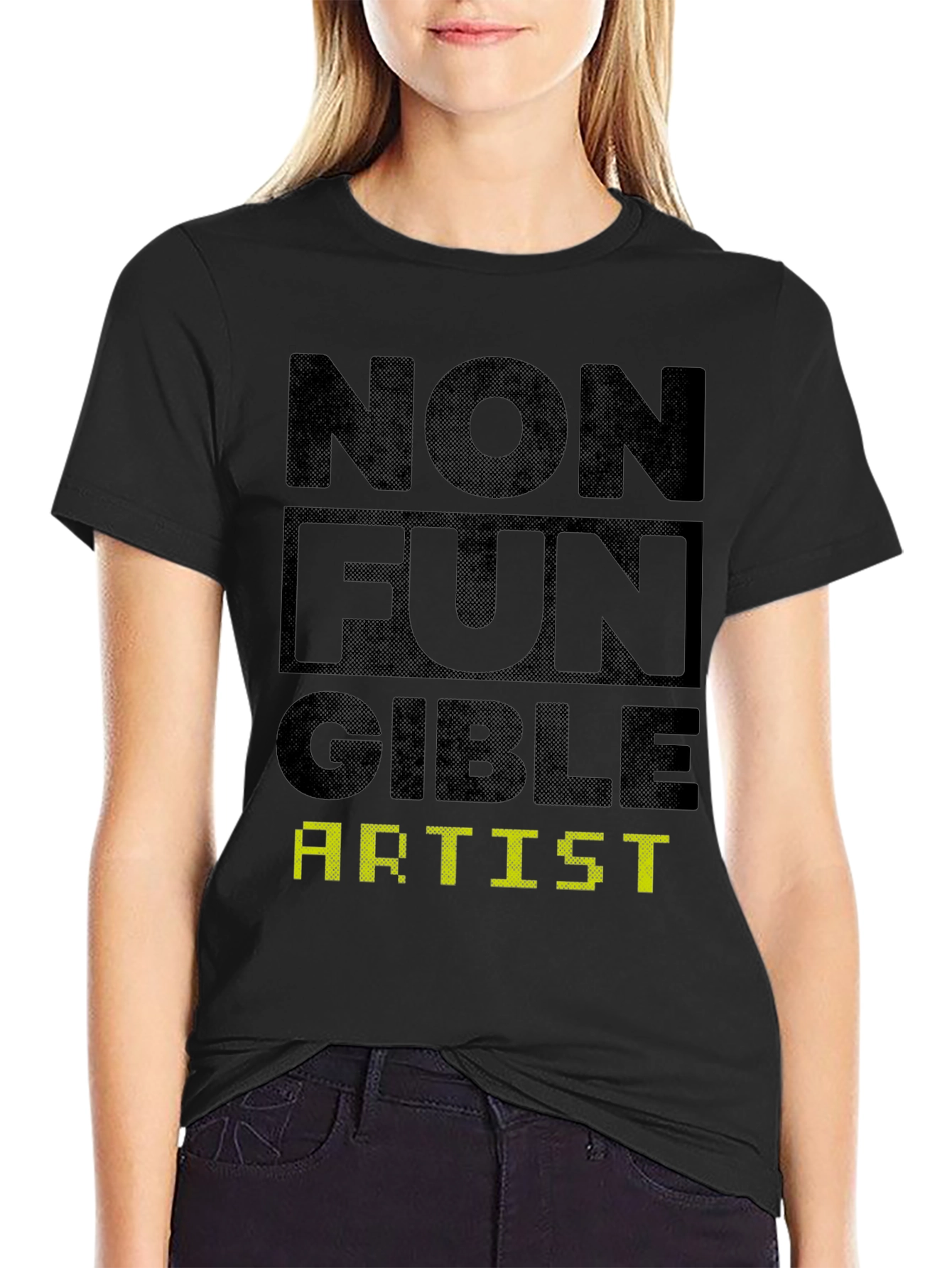 Non Fungible Artist Black T-Shirt