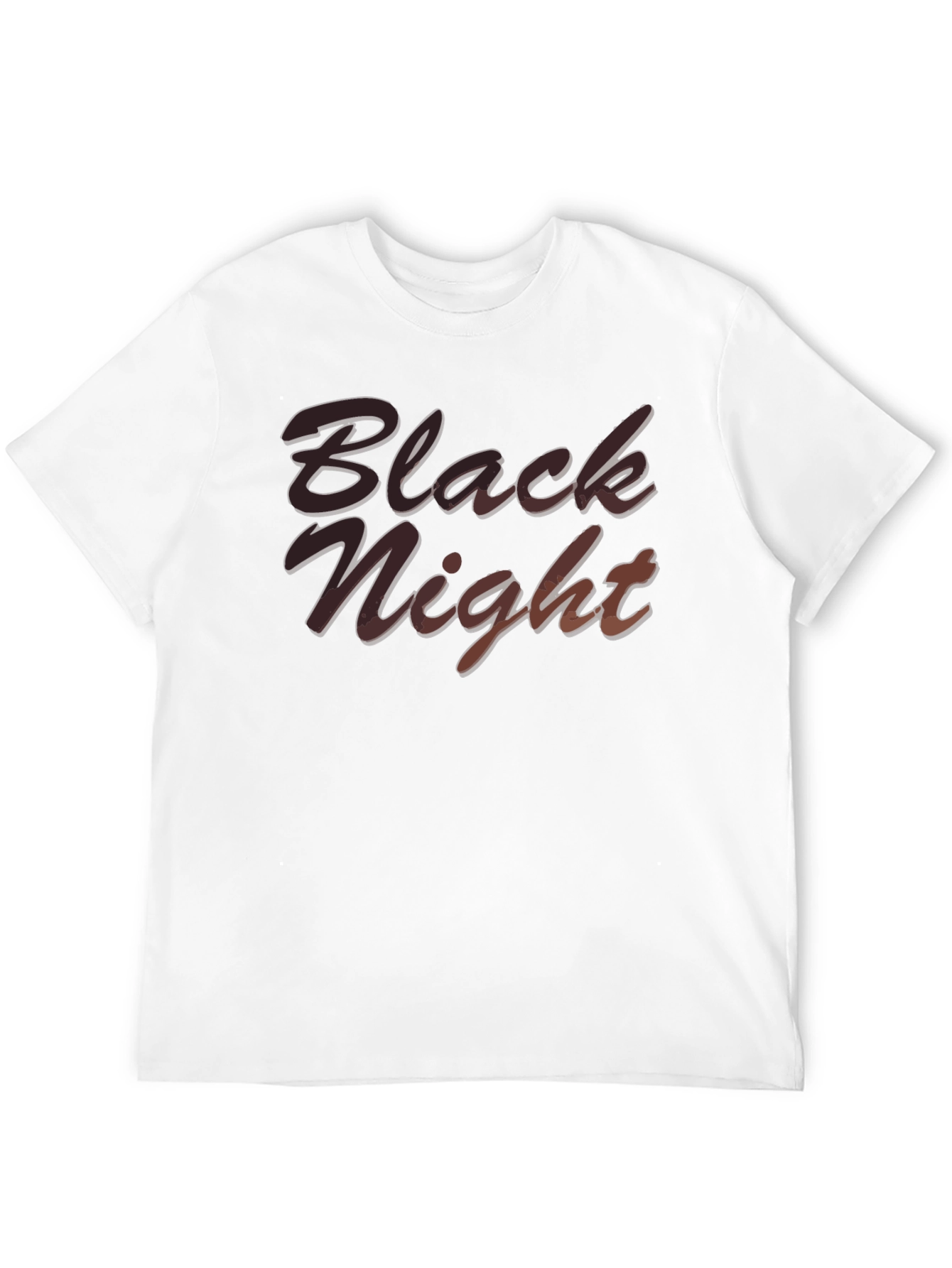 Black Night Graphic T-Shirt - Cool Design