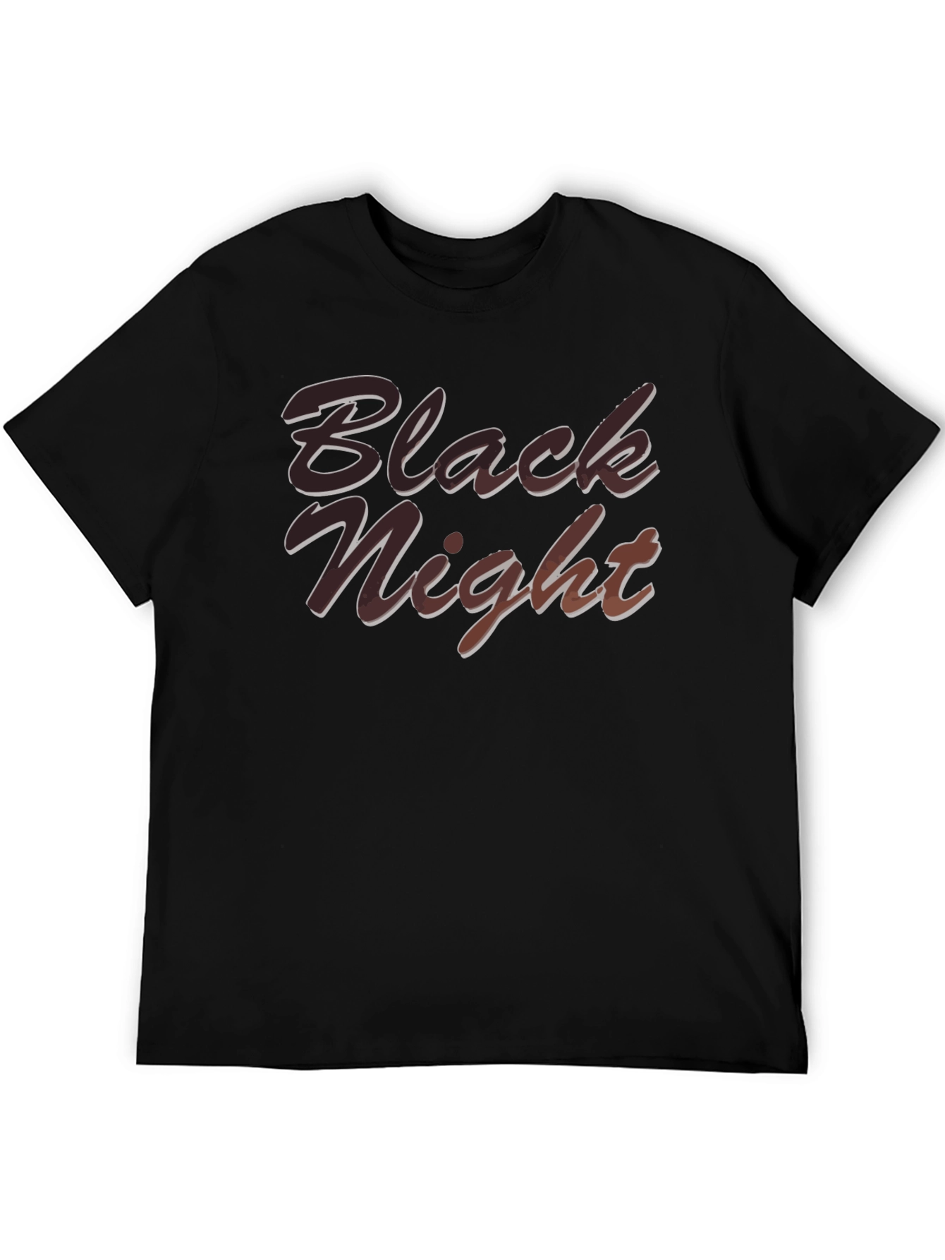 Black Night Graphic T-Shirt - Cool Design