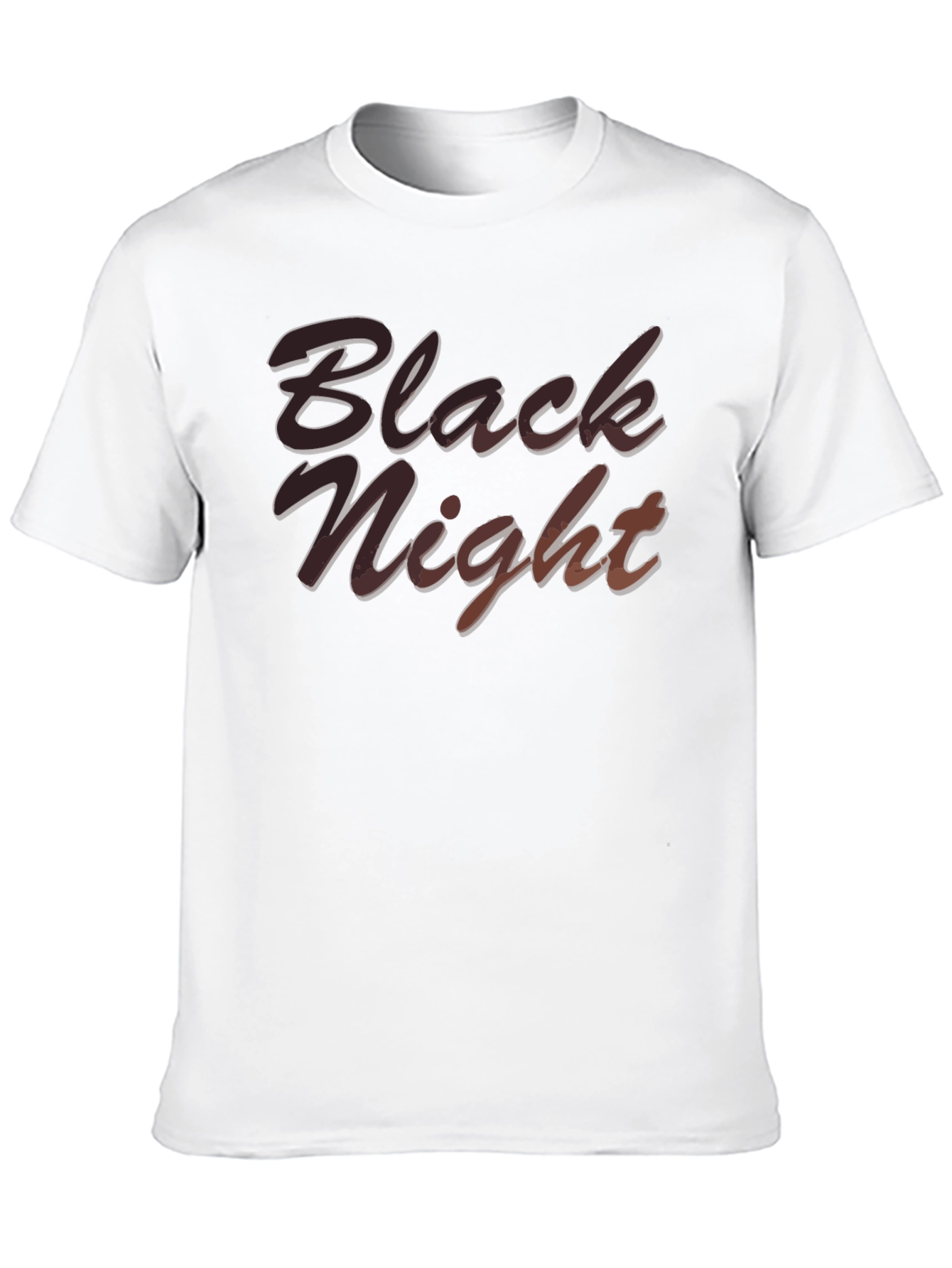 Black Night Graphic T-Shirt - Cool Design