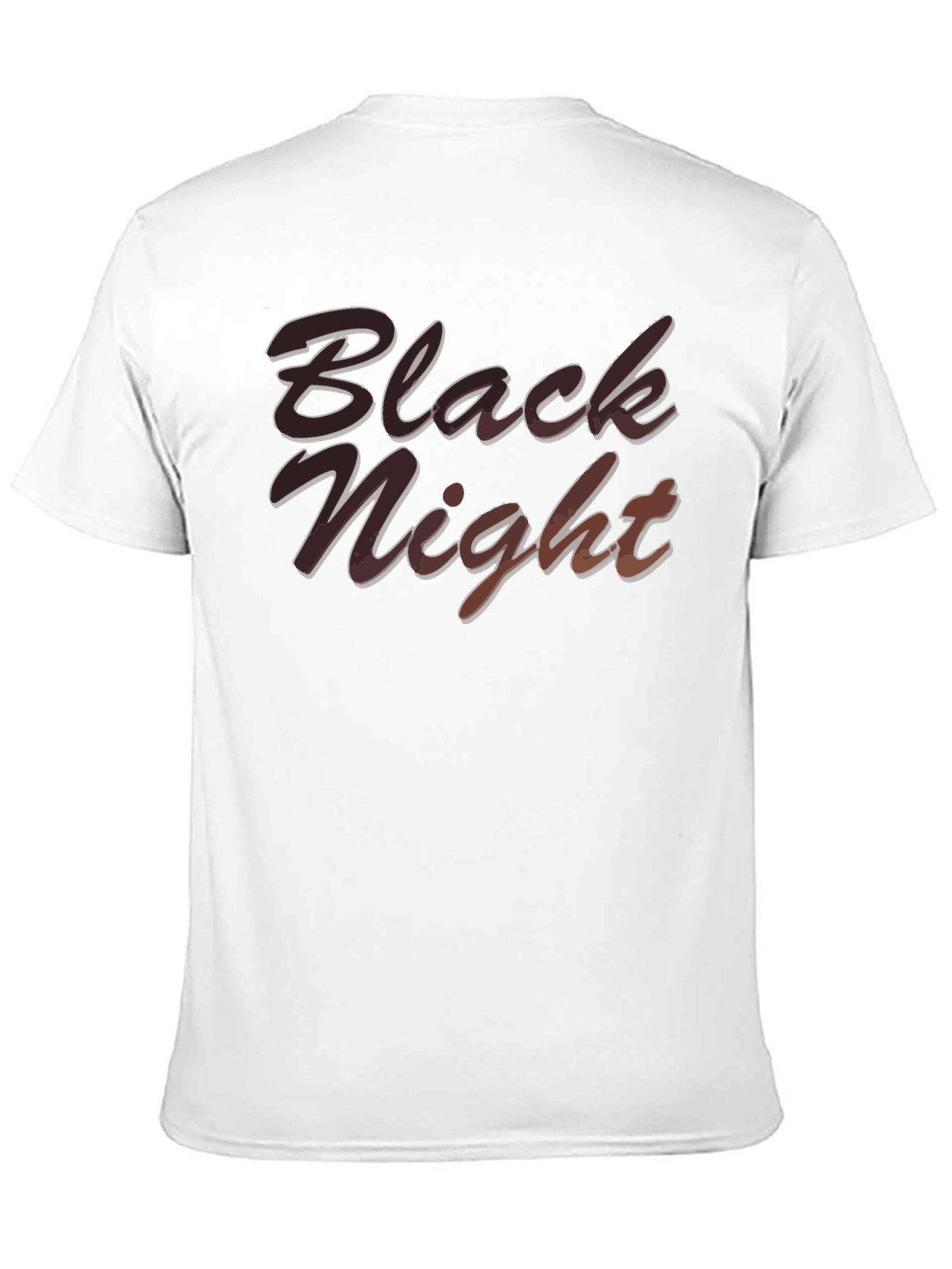 Black Night Graphic T-Shirt - Cool Design
