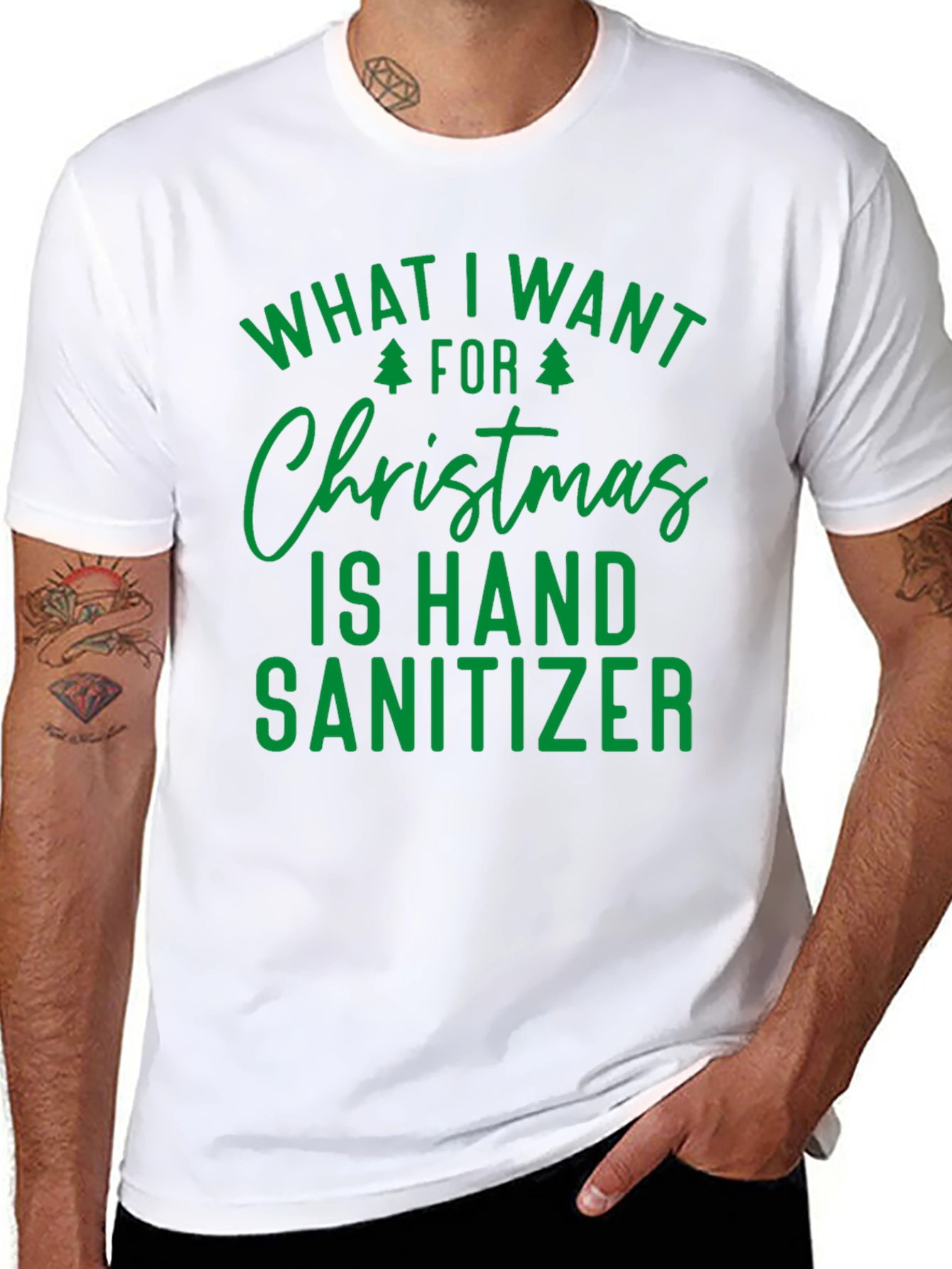 Funny Christmas Hand Sanitizer T-Shirt