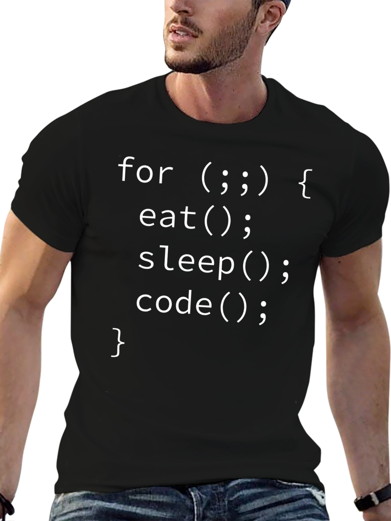 Eat Sleep Code T-Shirt - Developer Gift