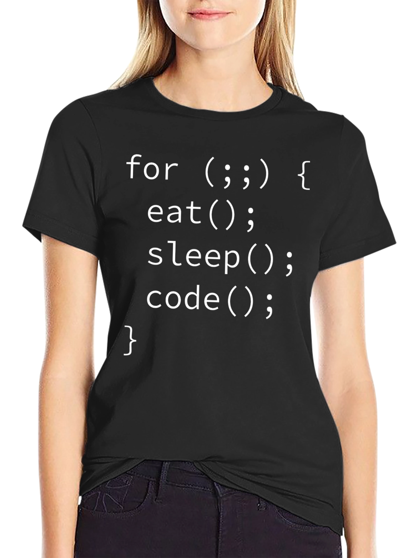 Eat Sleep Code T-Shirt - Developer Gift
