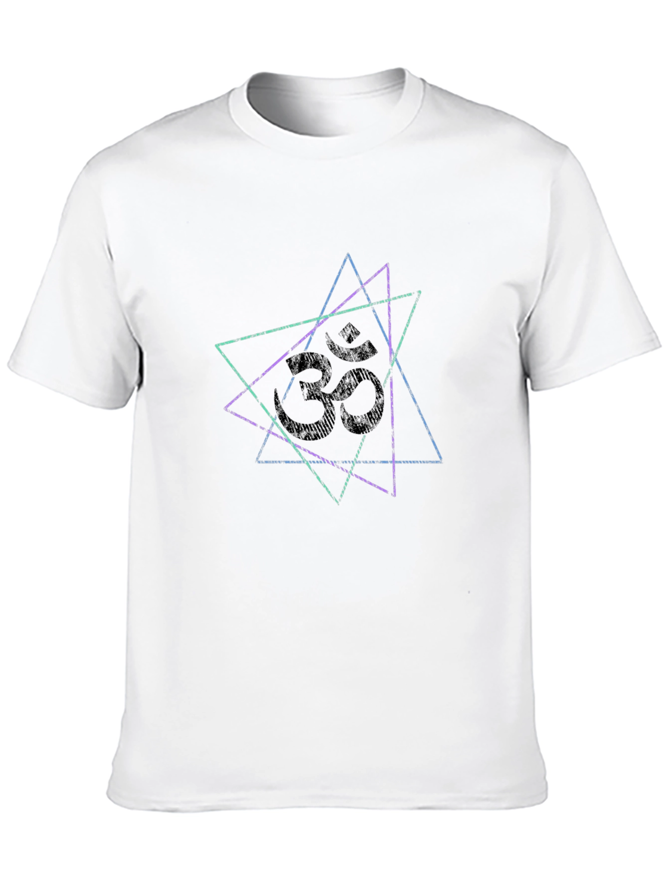 Om Symbol Triangle Graphic Tee