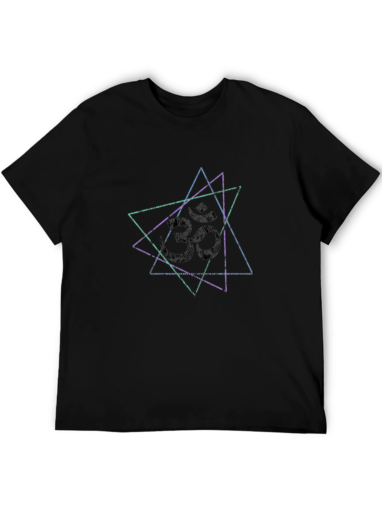Om Symbol Triangle Graphic Tee